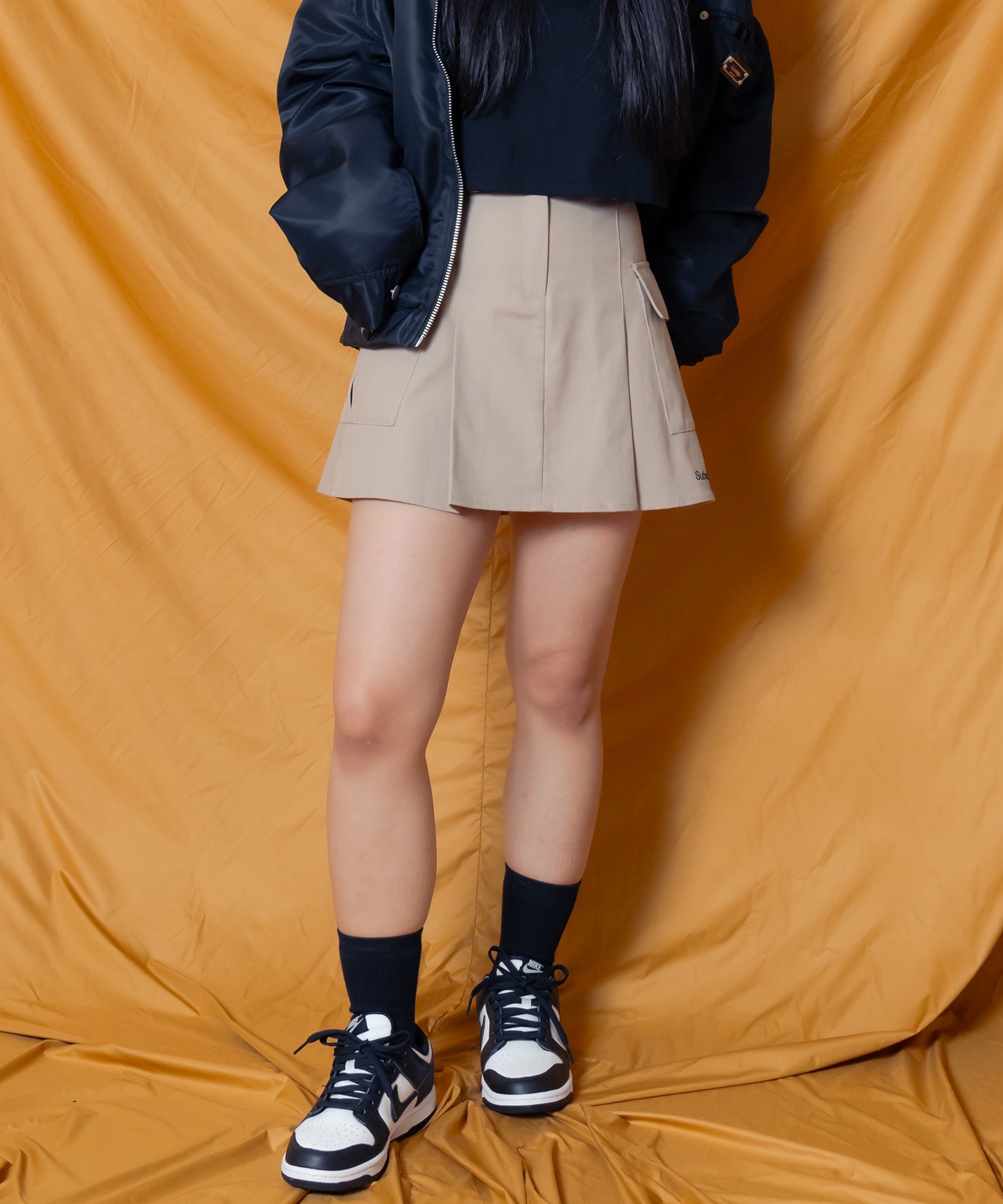 CARGO MINI SKIRT【WOMEN】