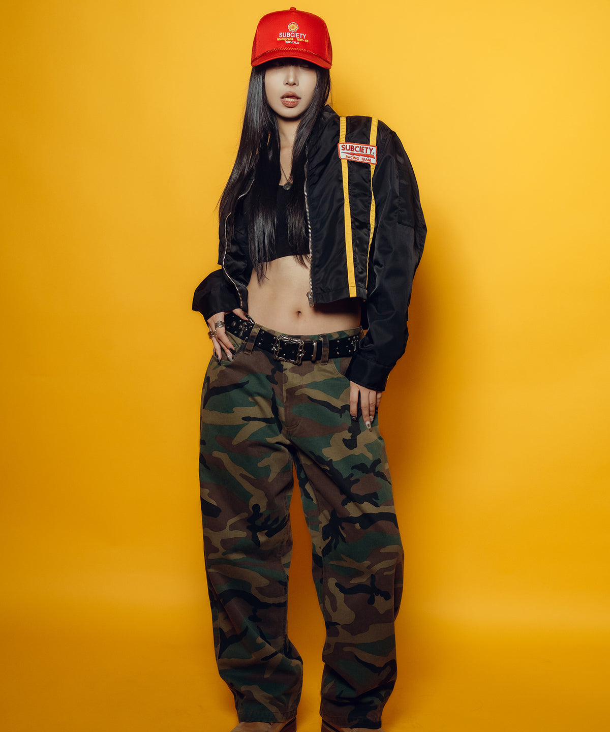 【WOMEN】Baggy camo pants-thumbmail-17