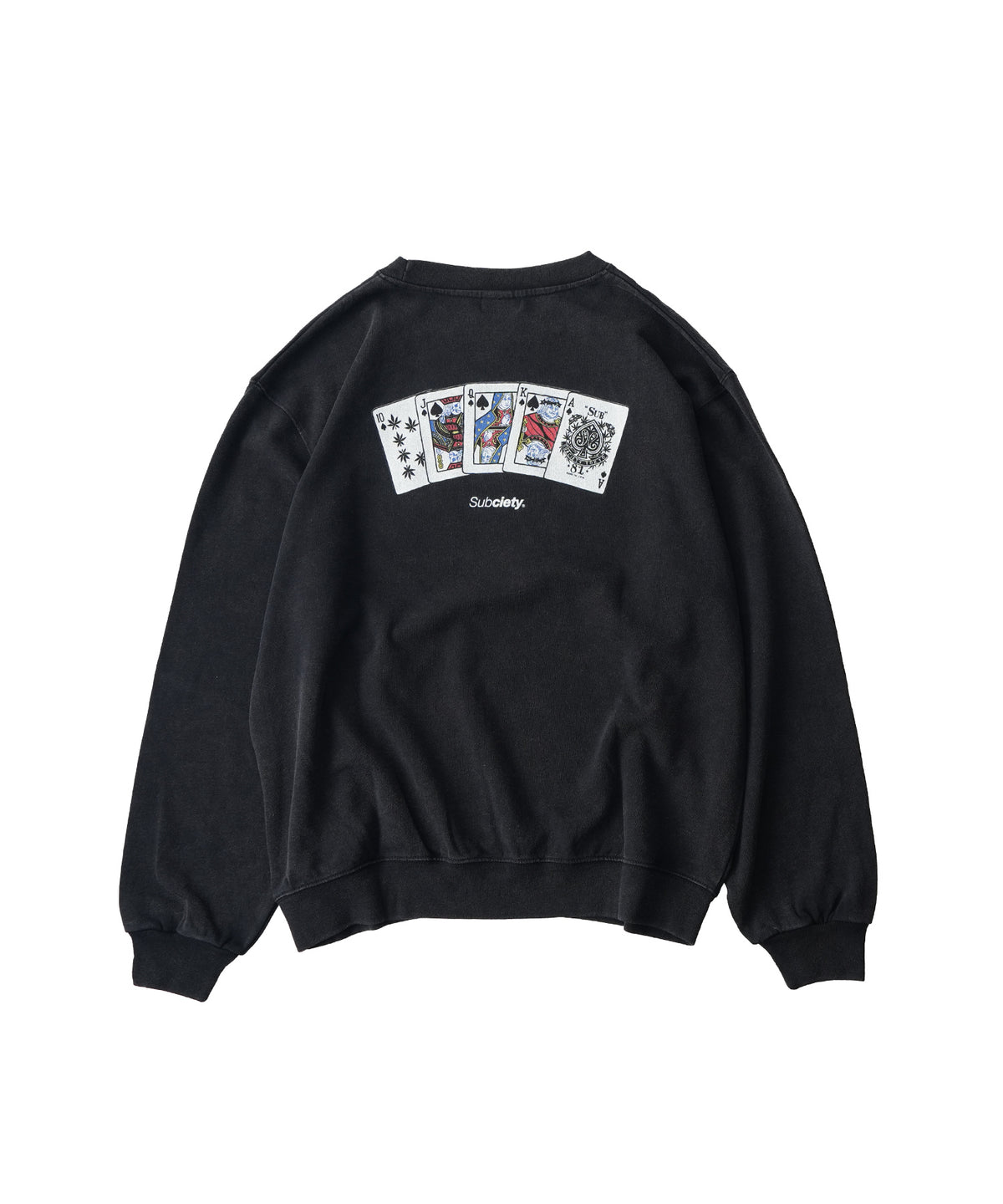 Fade wash sweat shirt-thumbmail-5