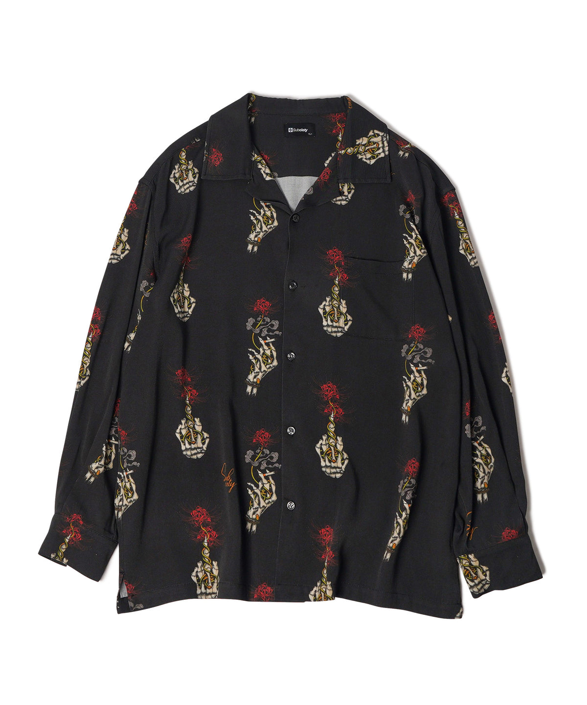 Spider lily aloha shirt-thumbmail-4