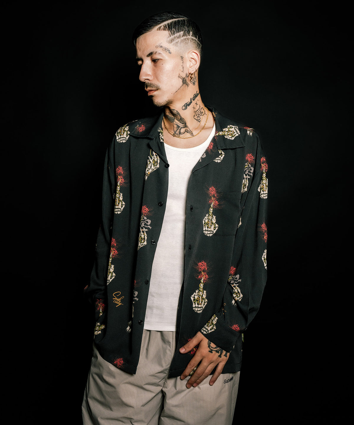 Spider lily aloha shirt-thumbmail-6