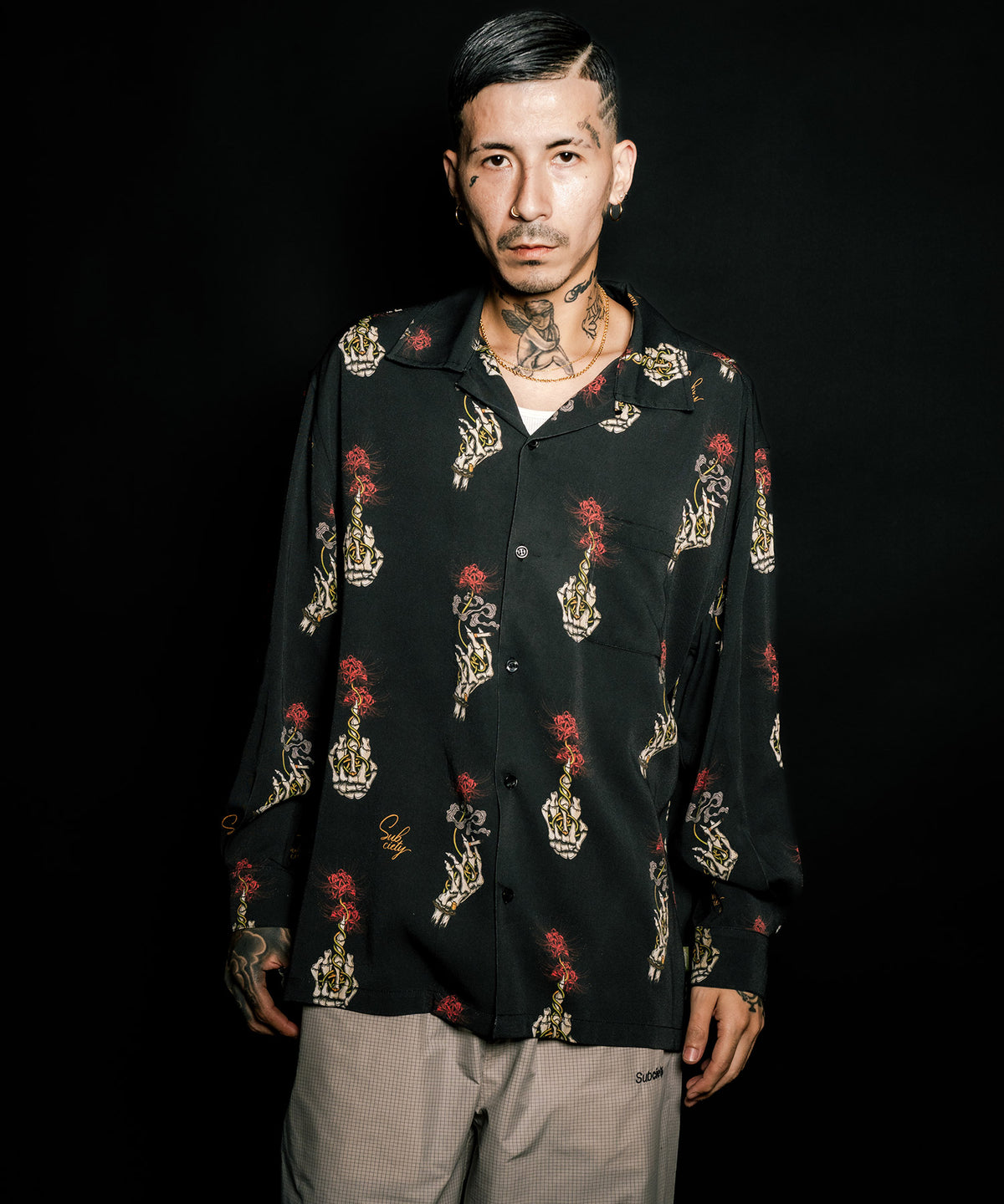 Spider lily aloha shirt-thumbmail-7