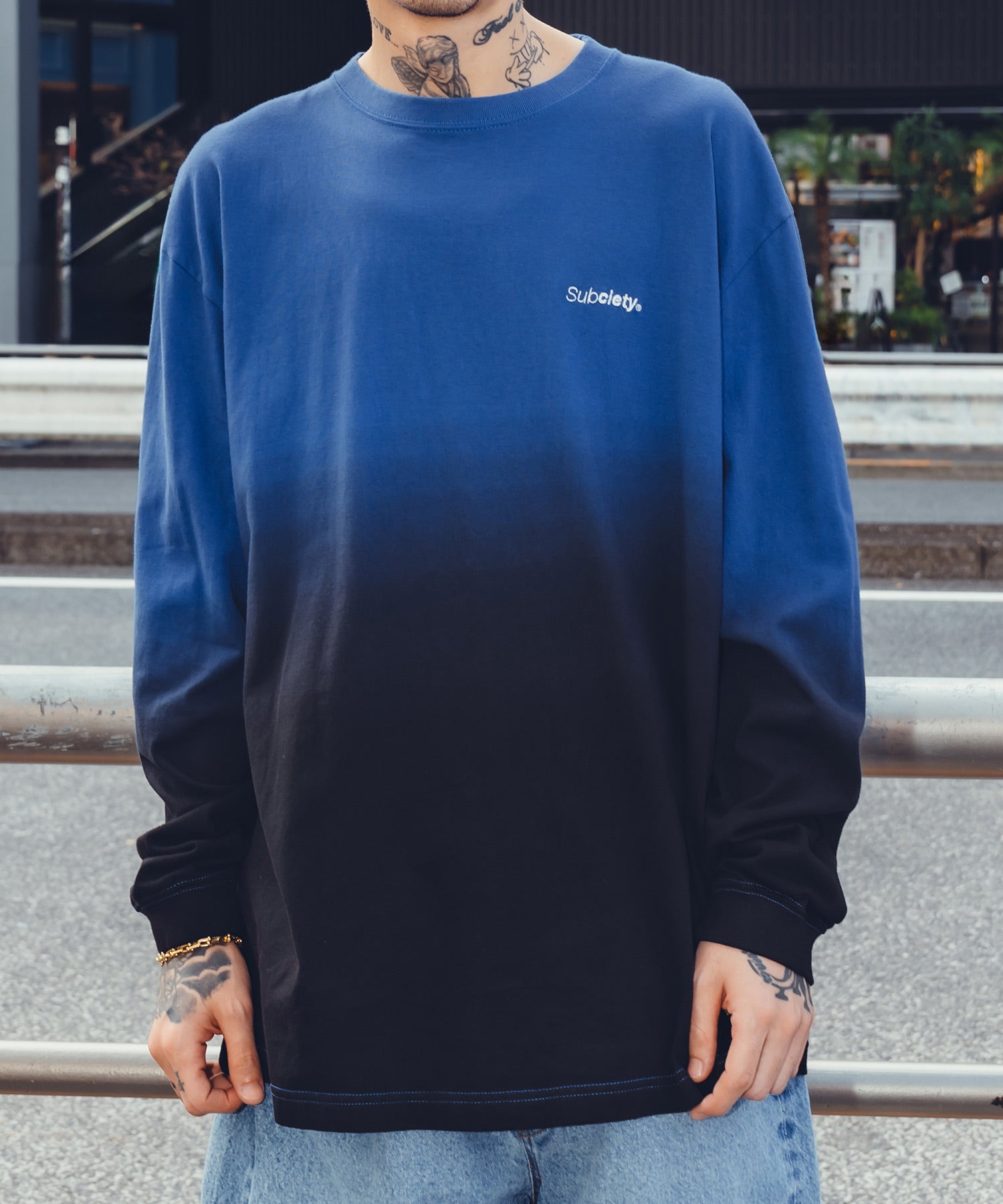 Gradation tee L/S-thumbmail-2
