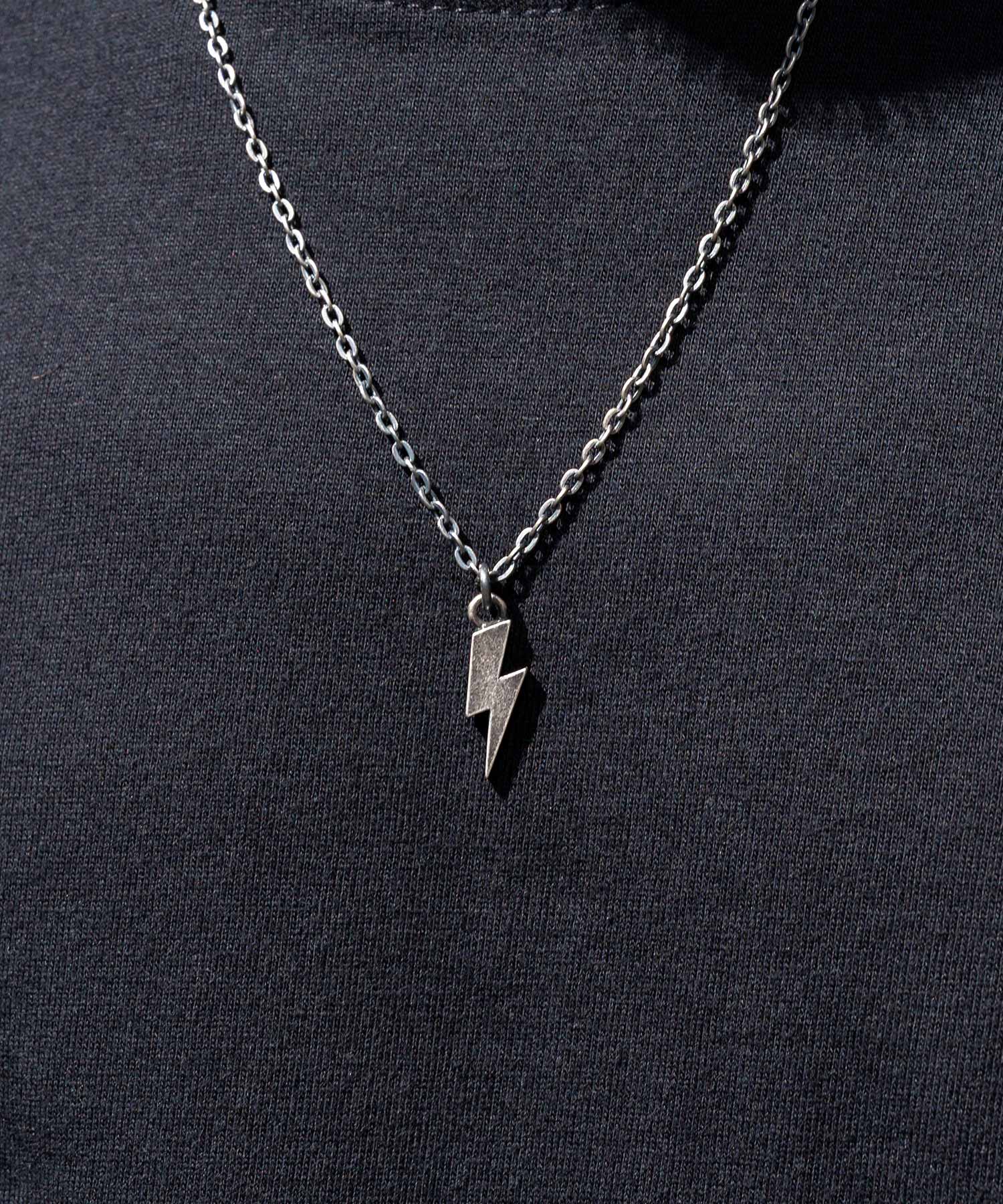 Metal necklace-thunder-