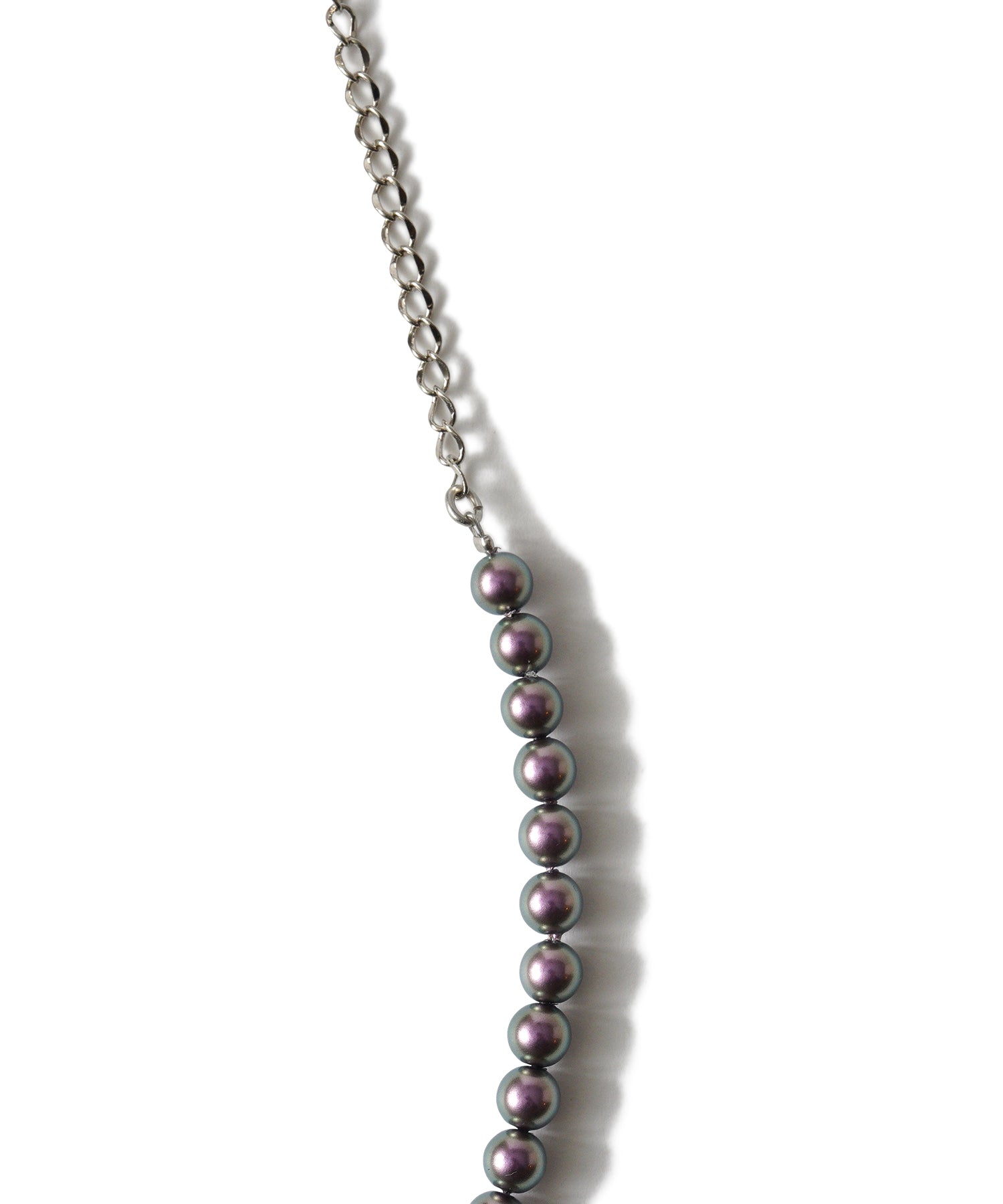 Pearl chain combi necklace-thumbmail-5