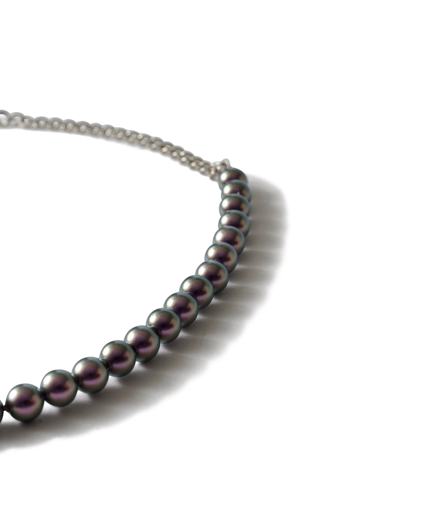 Pearl chain combi necklace-thumbmail-4