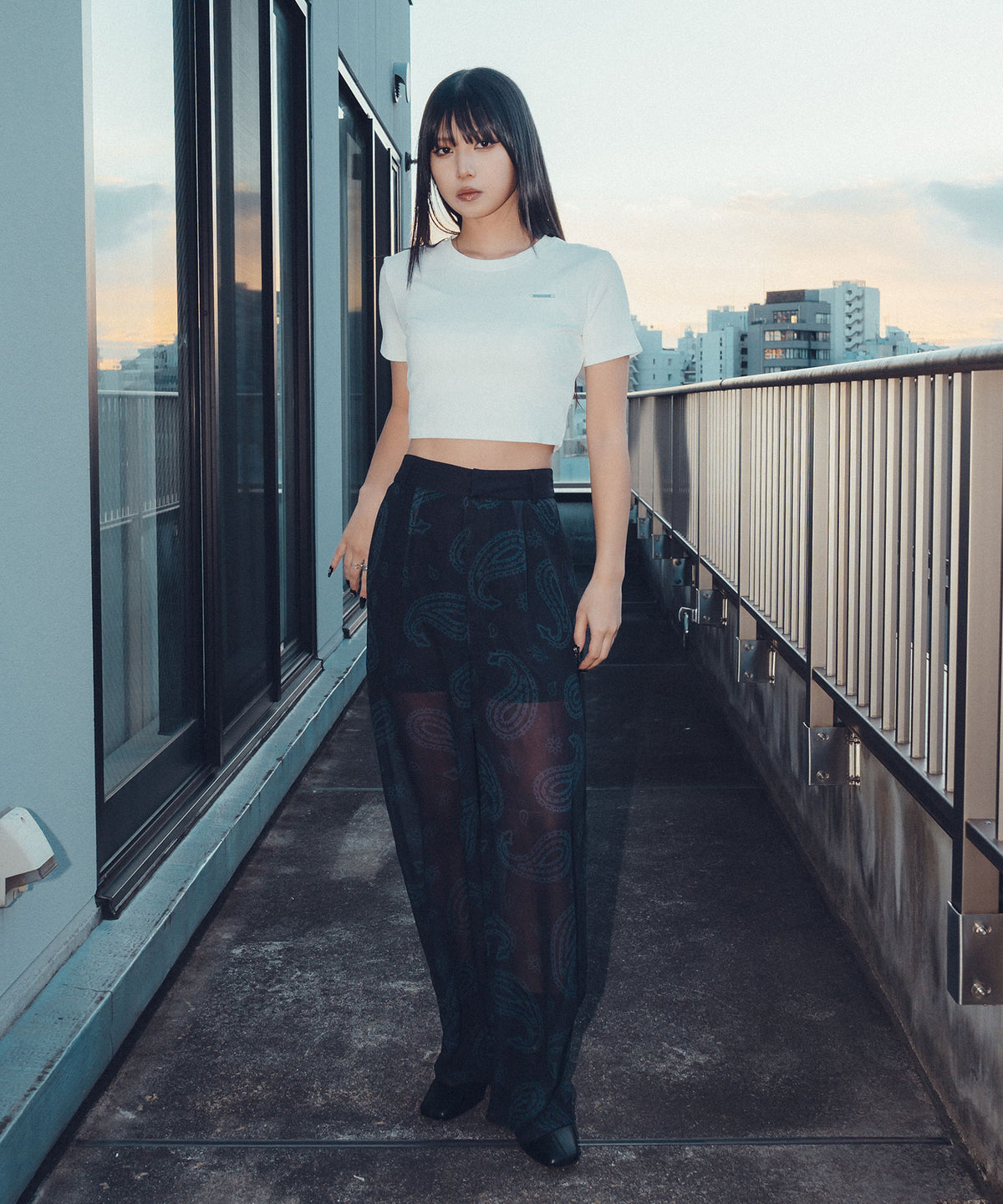 Brass logo rib tops【WOMEN】-thumbmail-4