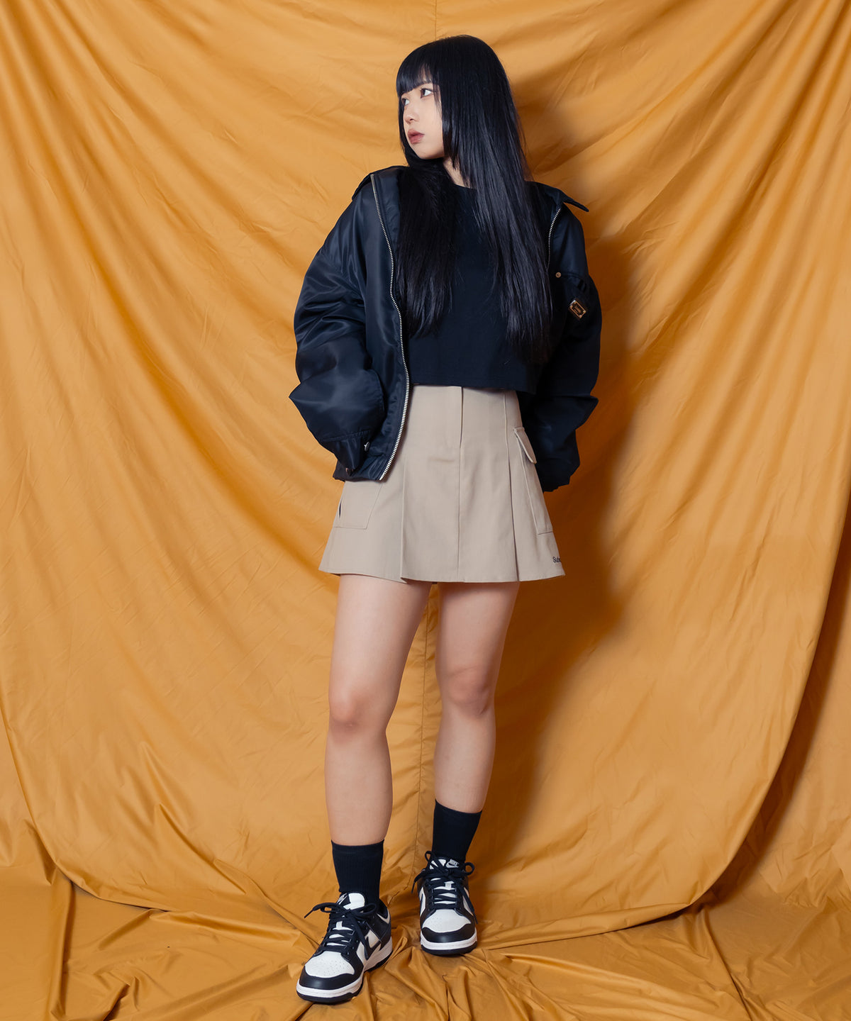CARGO MINI SKIRT【WOMEN】-thumbmail-3