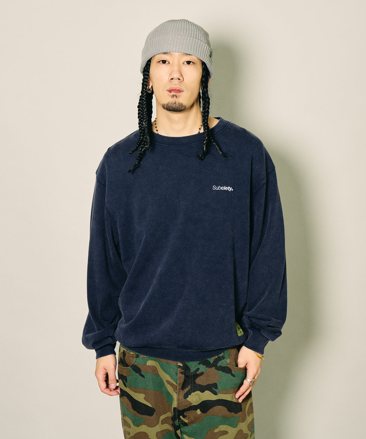 Fade wash sweat shirt-thumbmail-13