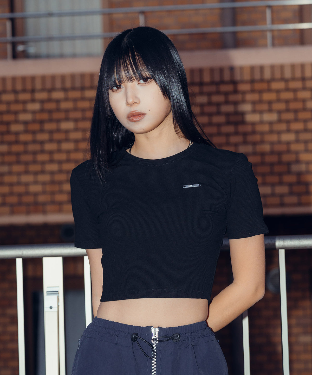 Brass logo rib tops【WOMEN】-thumbmail-6
