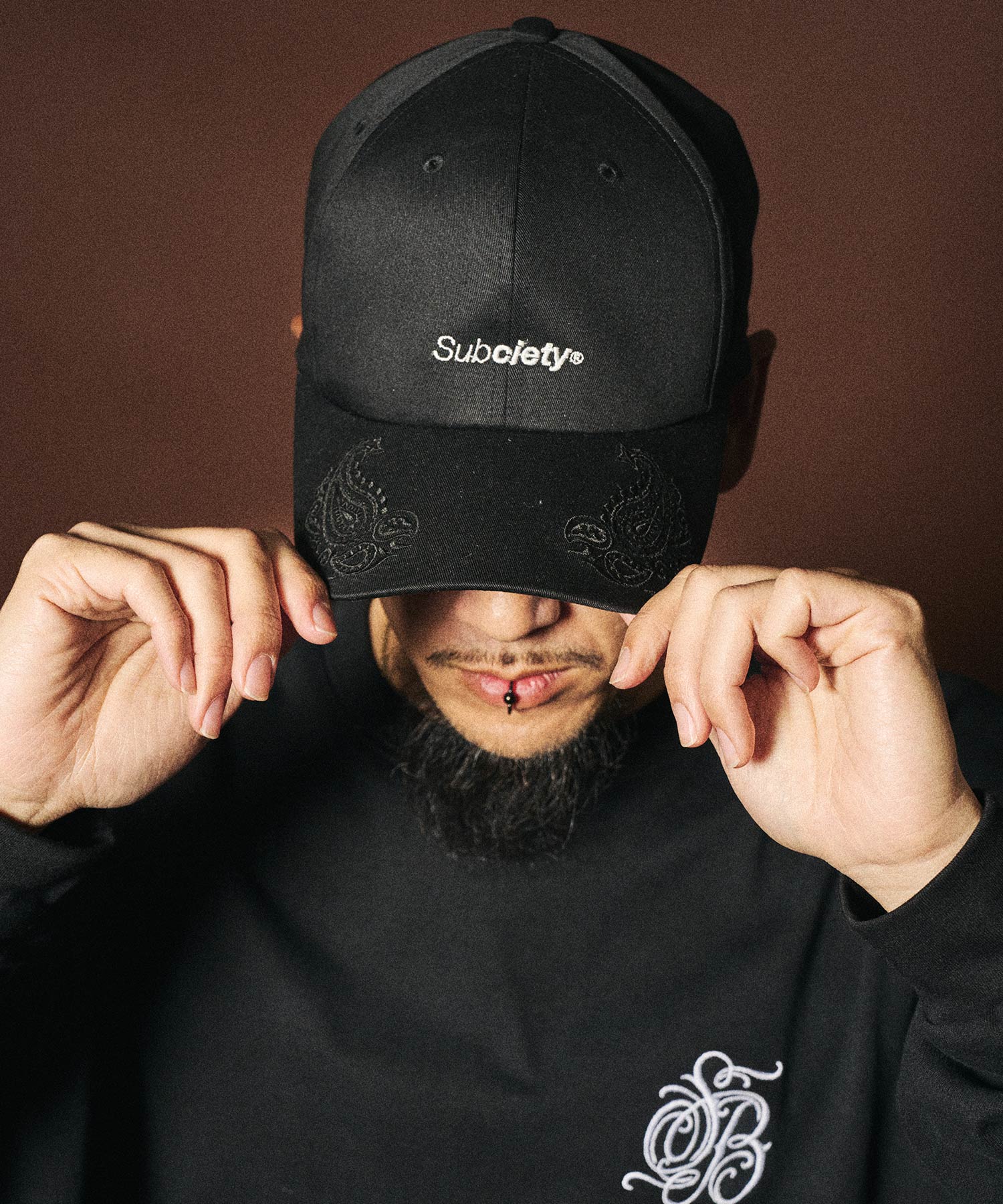 Paisley embroidery cap-thumbmail-7