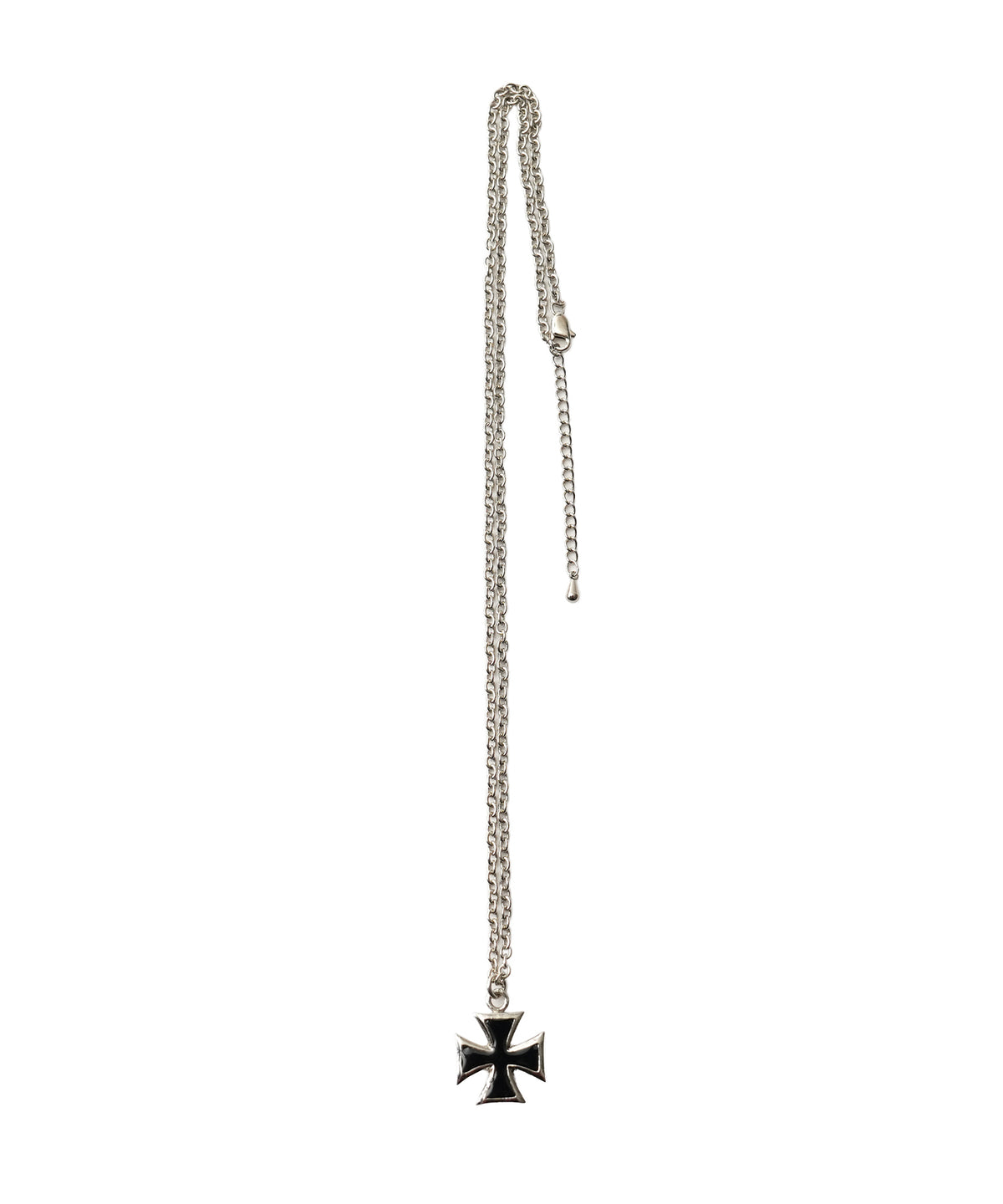Iron cross necklace