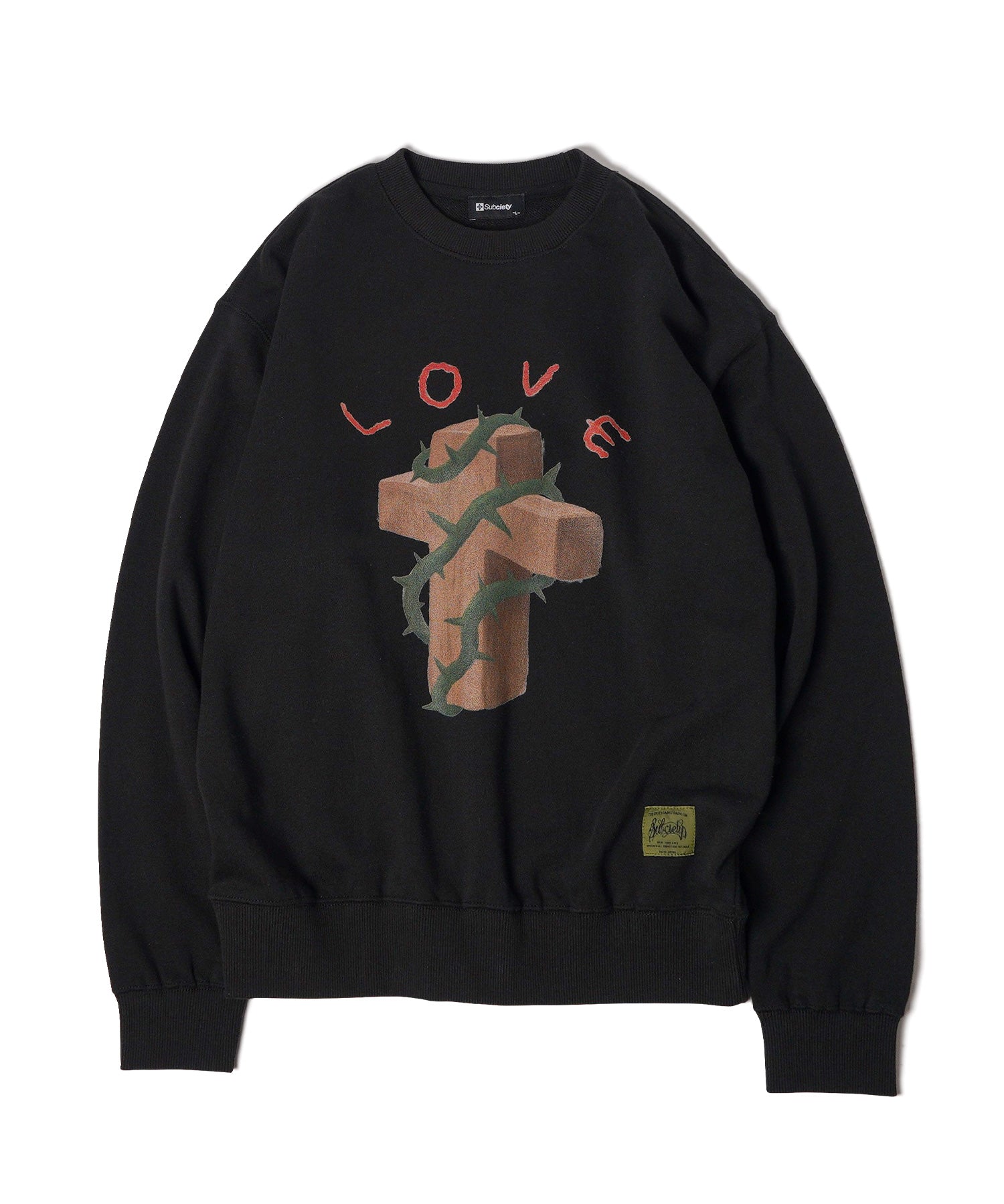 Thorn cross sweat shirt-thumbmail-4
