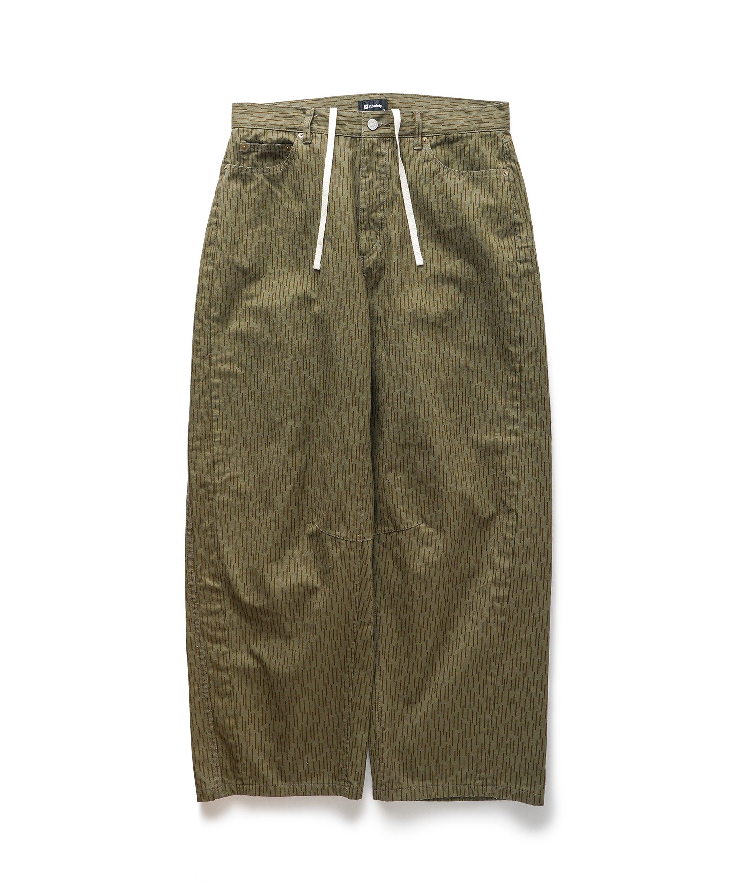 Rain drop camo tent pants