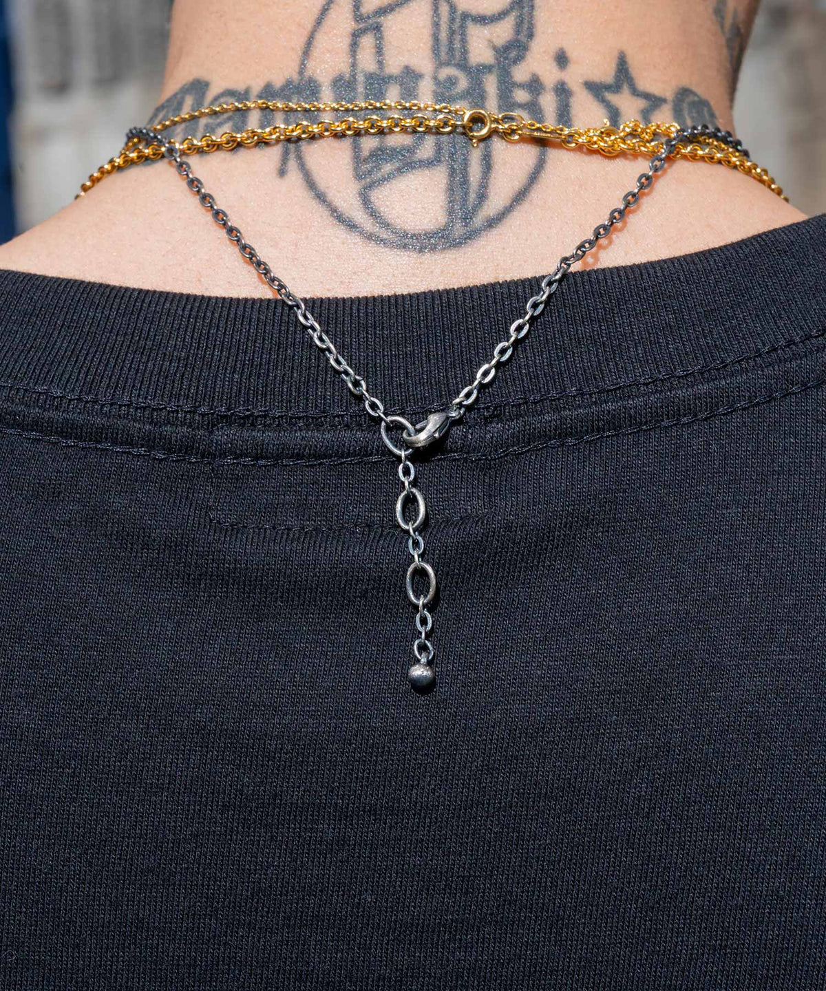 Metal necklace - thunder --thumbmail-10