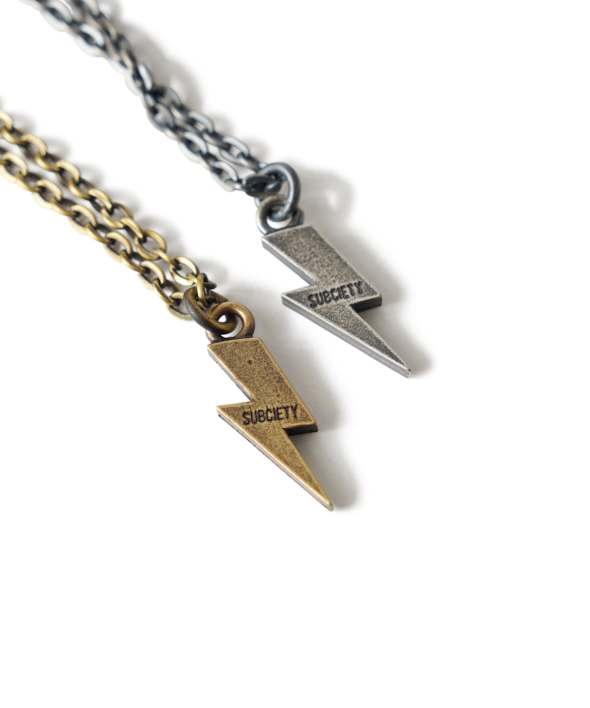 Metal necklace - thunder --thumbmail-6