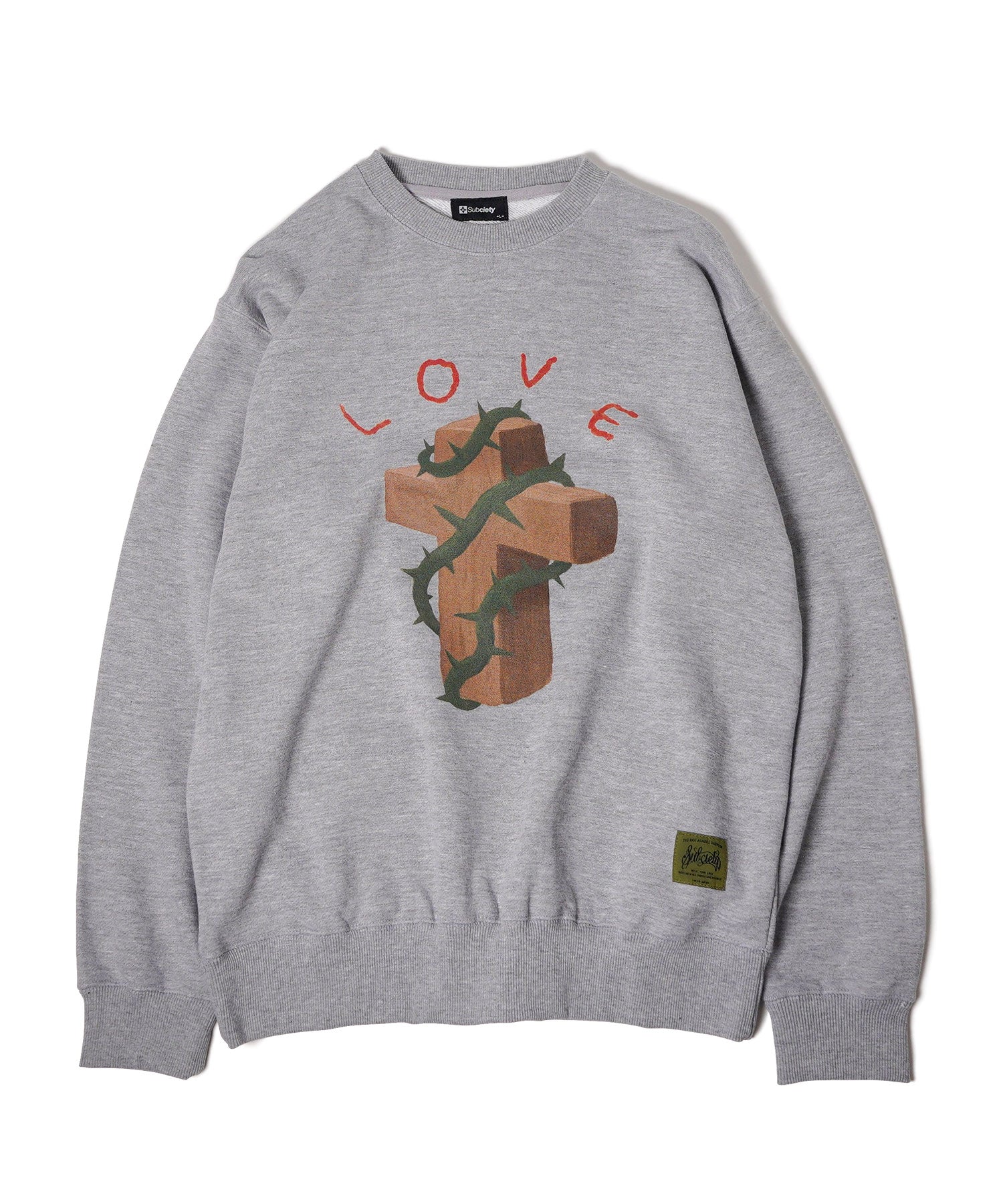 Thorn cross sweat shirt-thumbmail-6