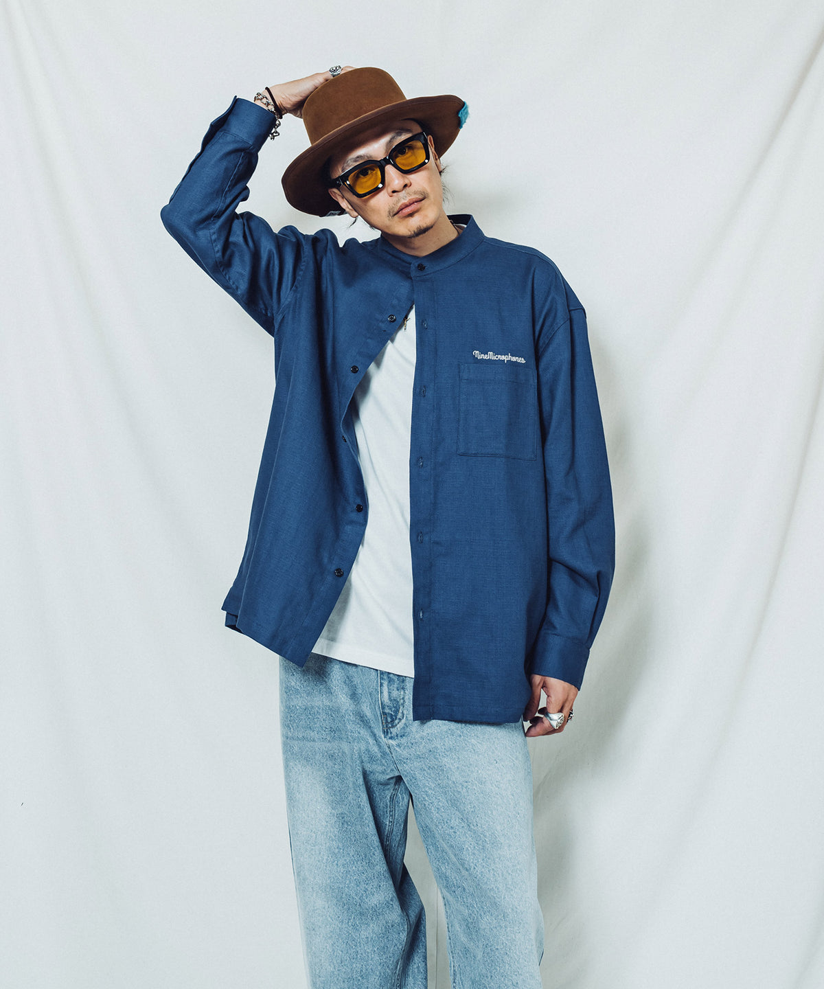 BAND COLLAR SHIRT-thumbmail-20