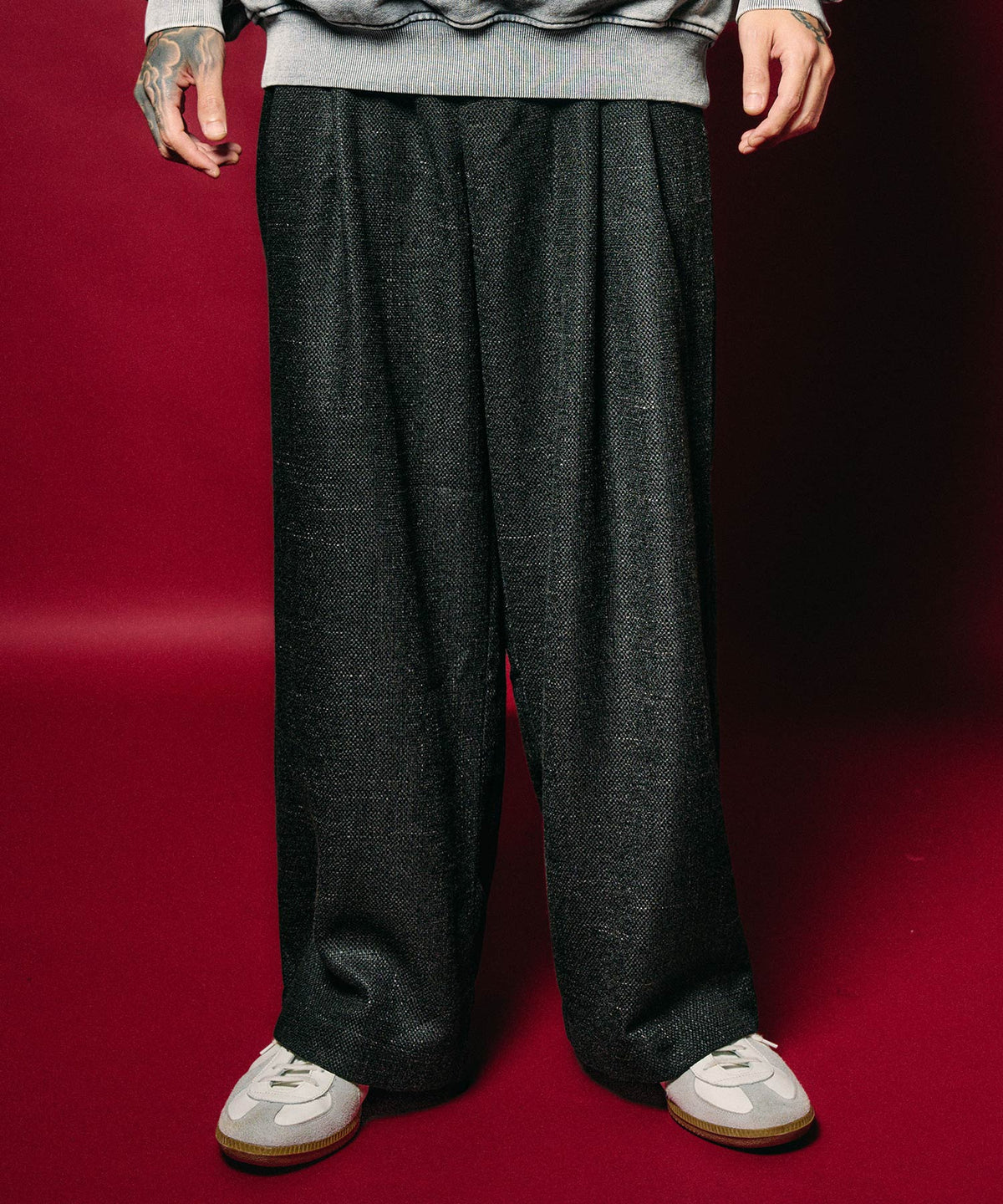 Tweed slacks