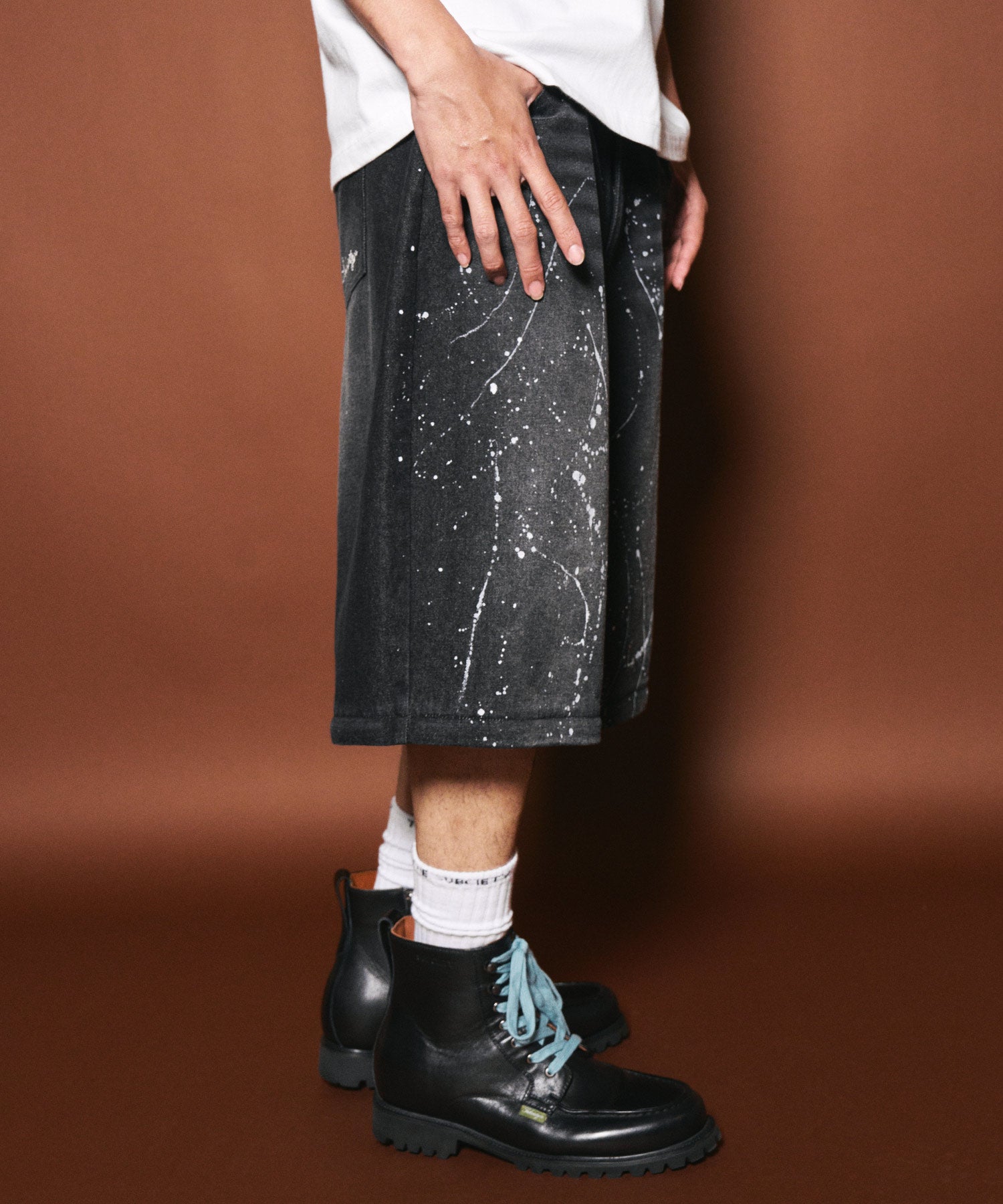 Painted 2way denim pants-thumbmail-14