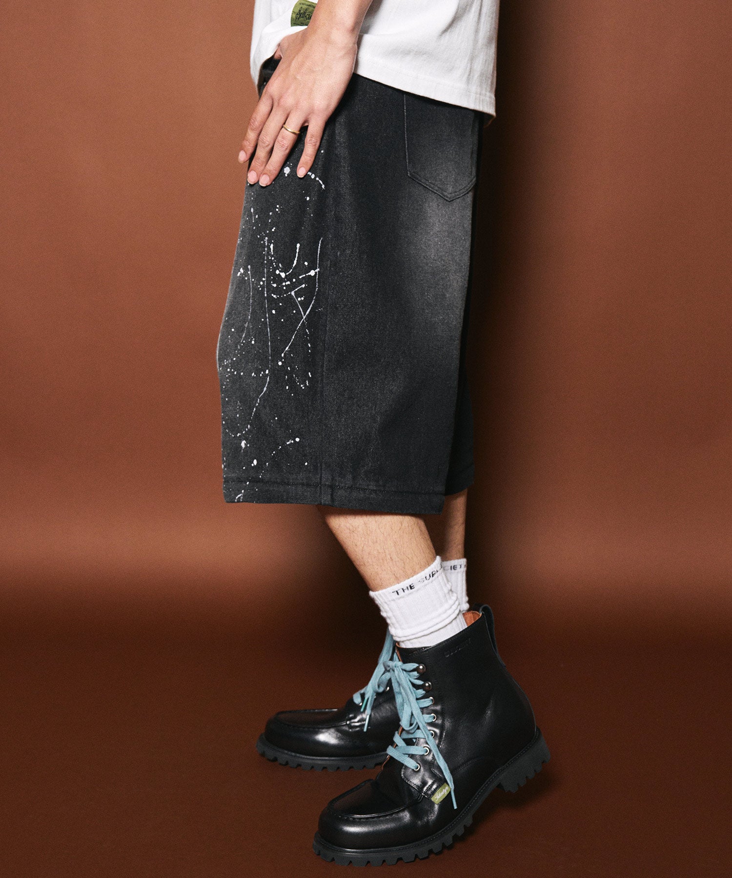 Painted 2way denim pants-thumbmail-12