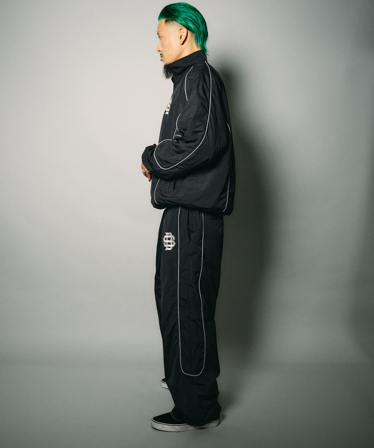 Reflective piping nylon pants-thumbmail-23
