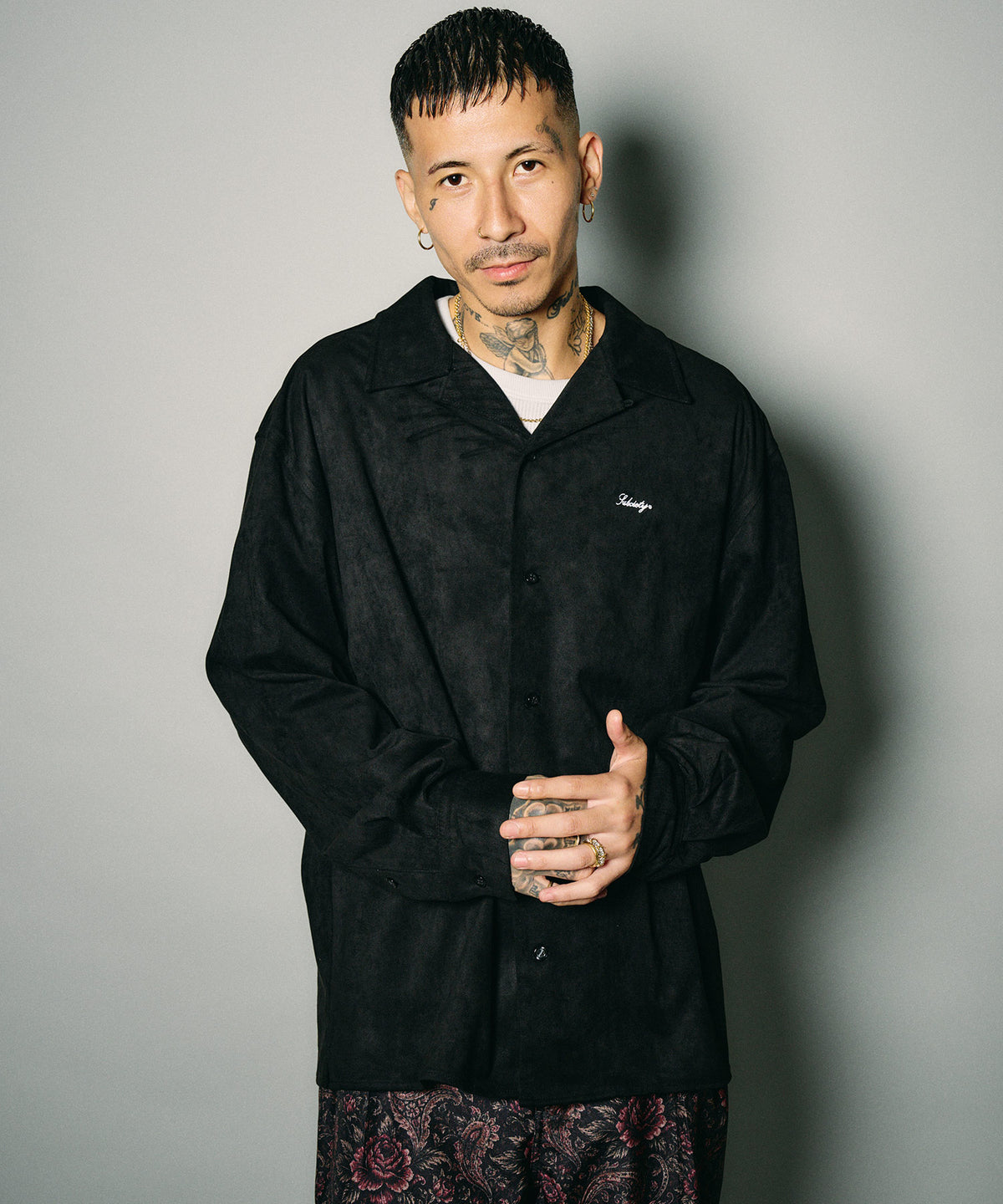Essential faux suede shirt-thumbmail-4