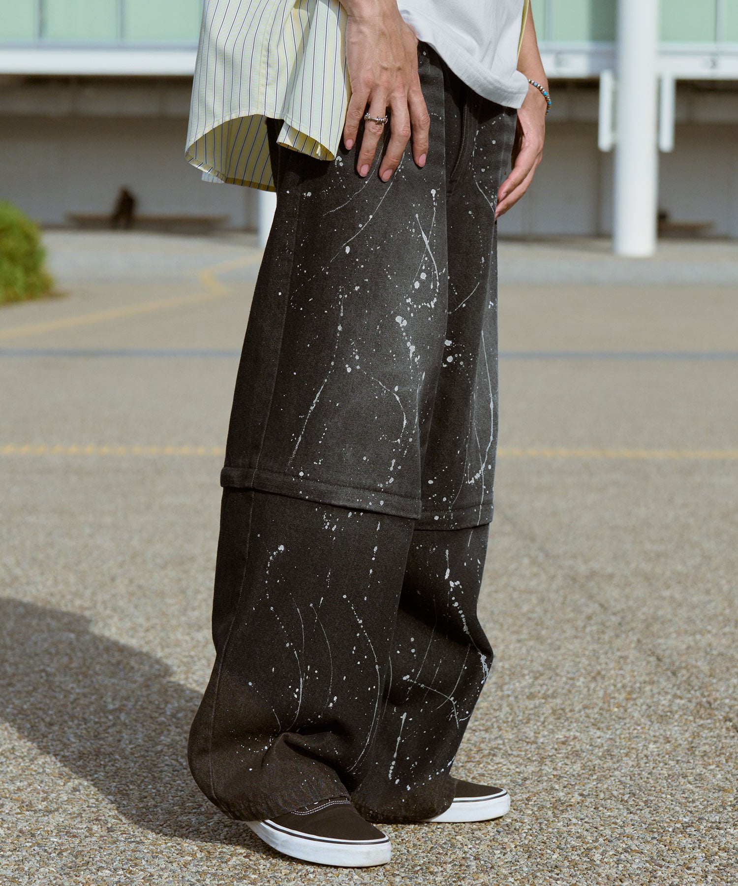 Painted 2way denim pants-thumbmail-17