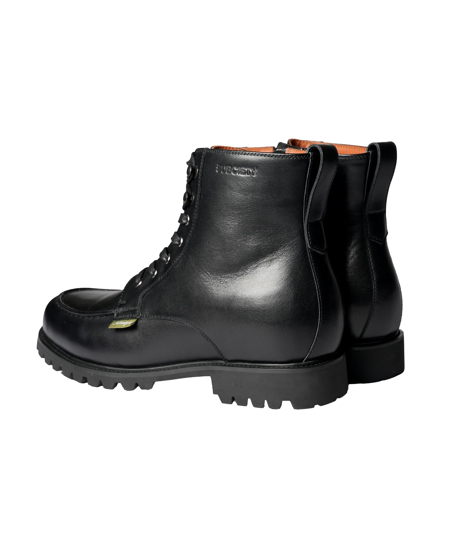 Moc toe lace boots