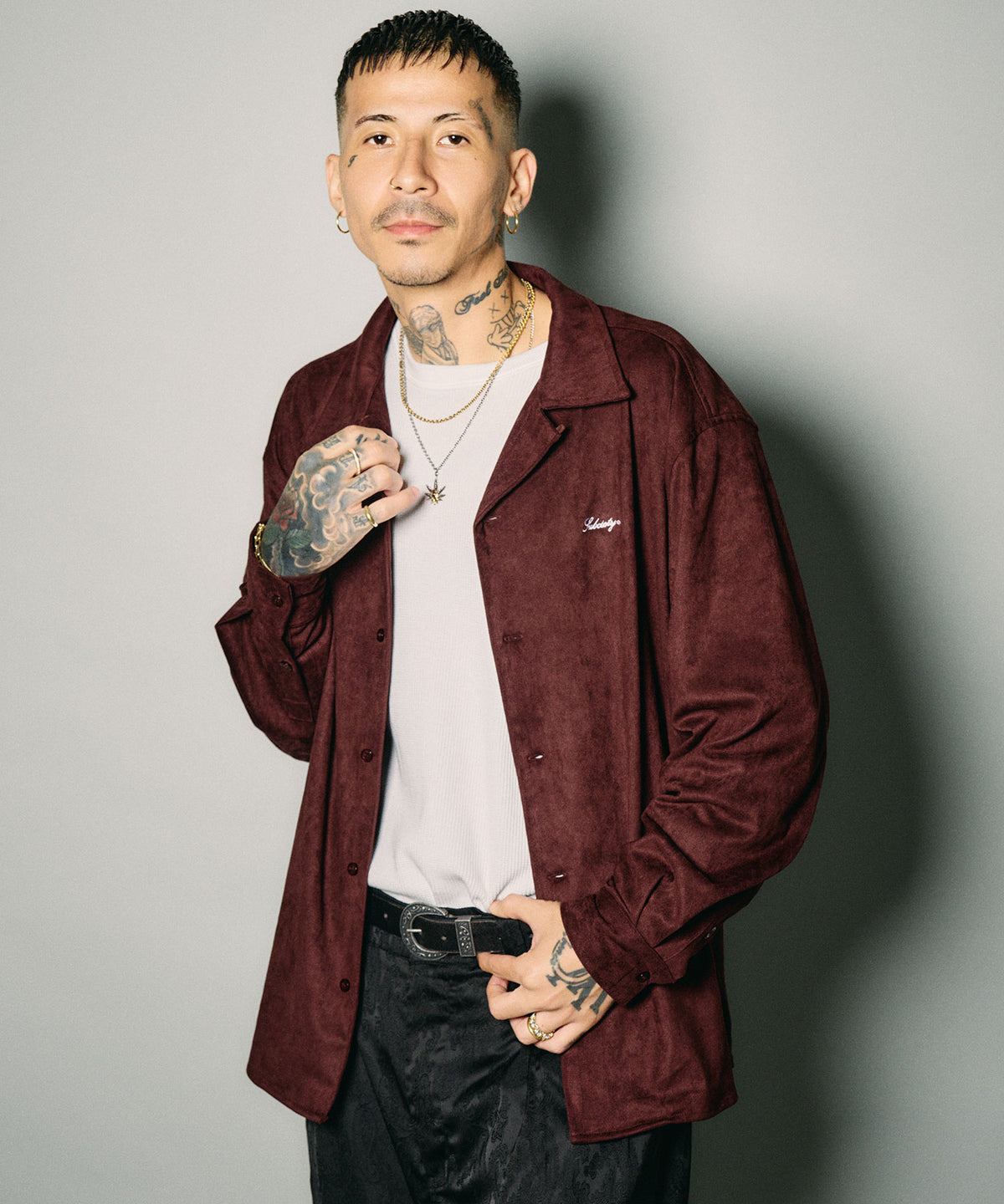 Essential faux suede shirt-thumbmail-9