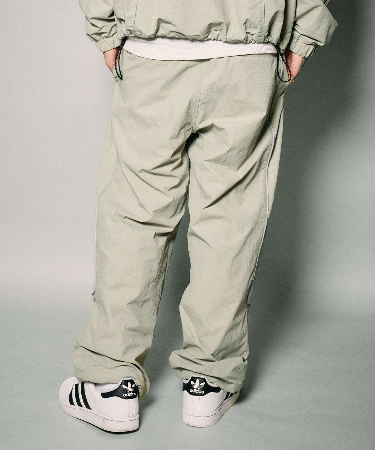 Reflective piping nylon pants-thumbmail-9