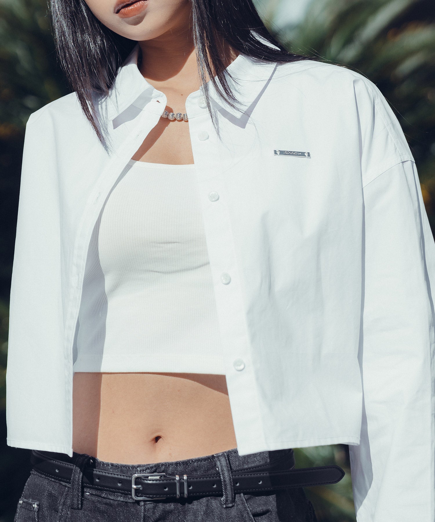 Cropped shirt【WOMEN】