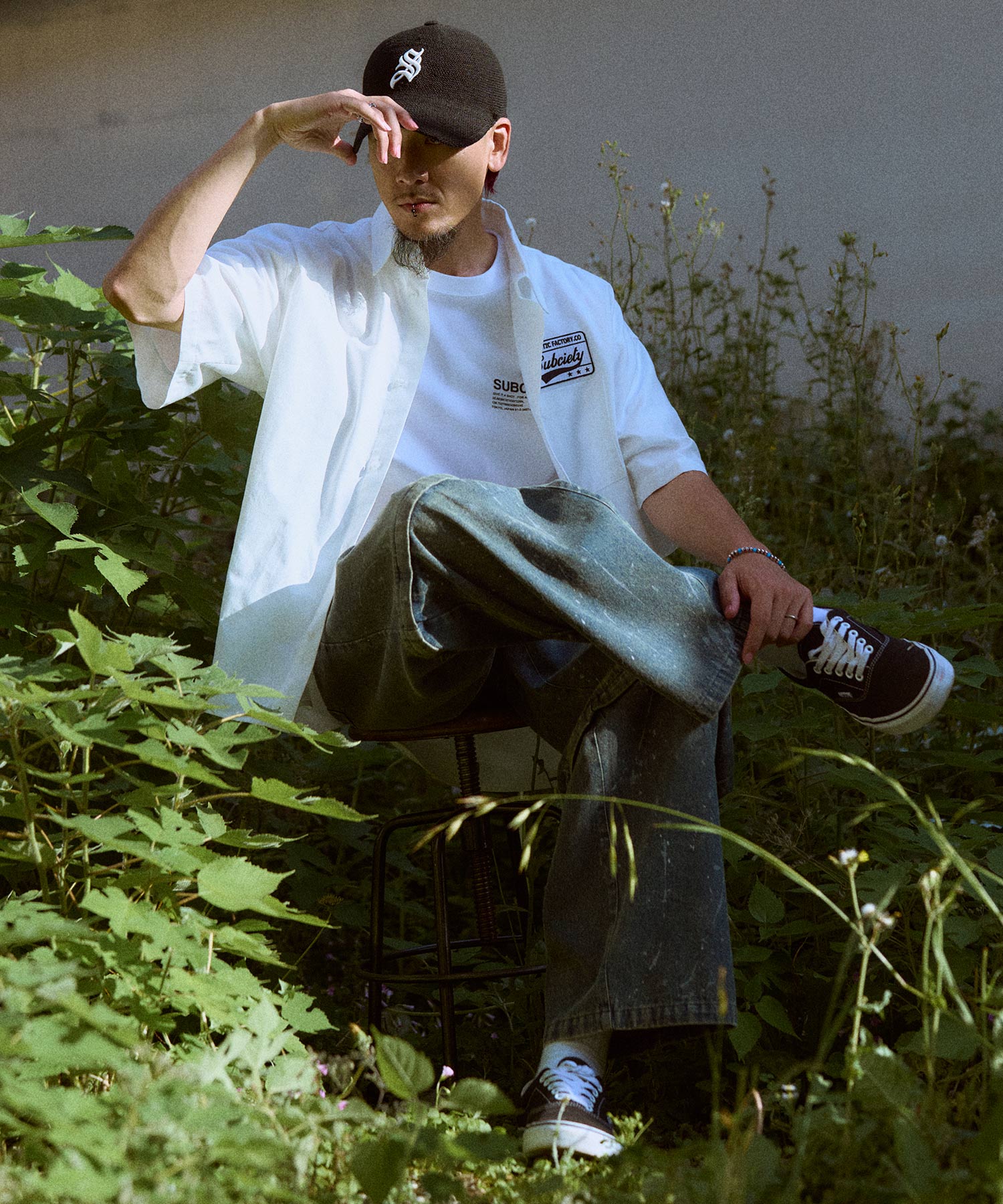 Painted 2way denim pants-thumbmail-38