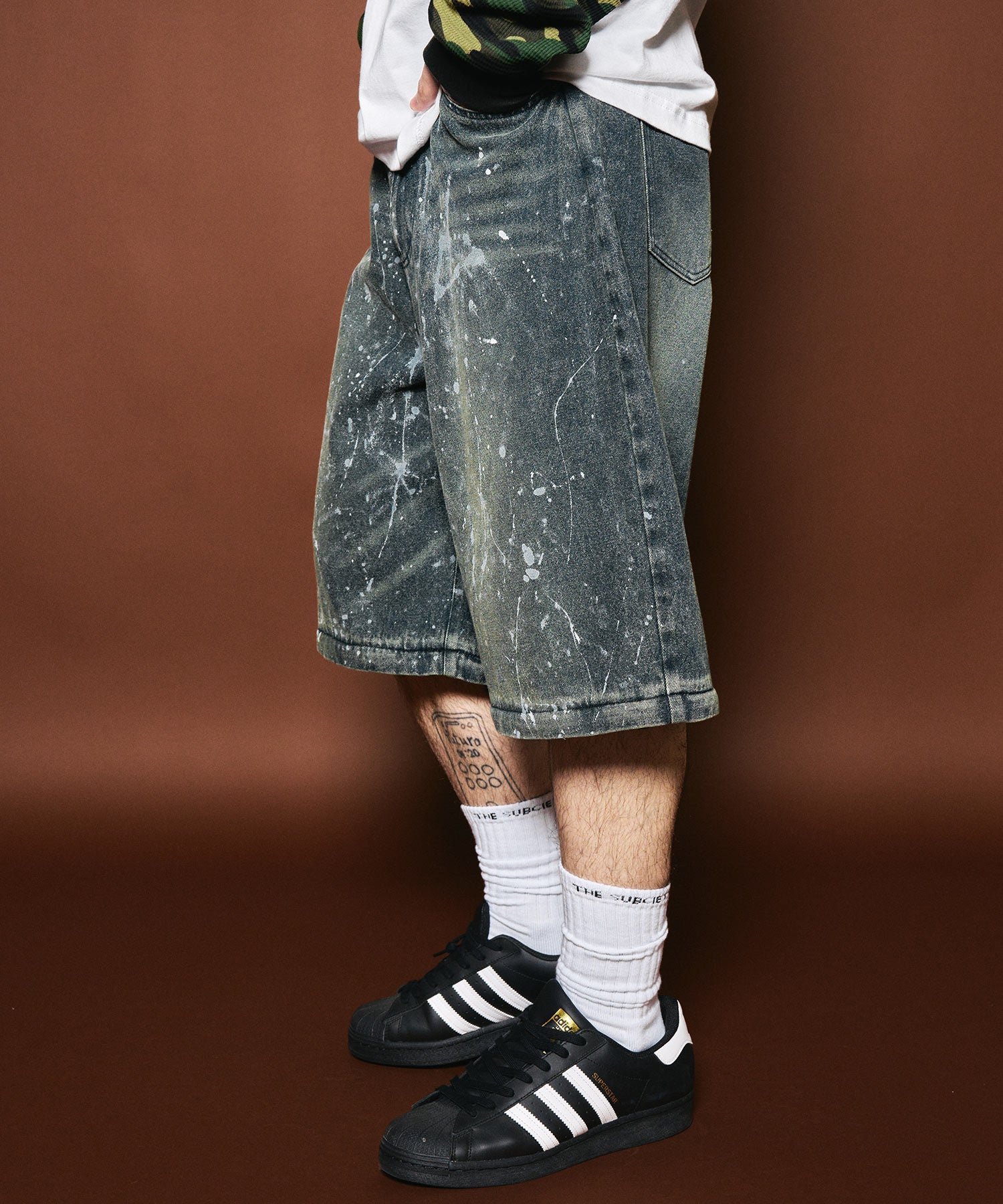 Painted 2way denim pants-thumbmail-36