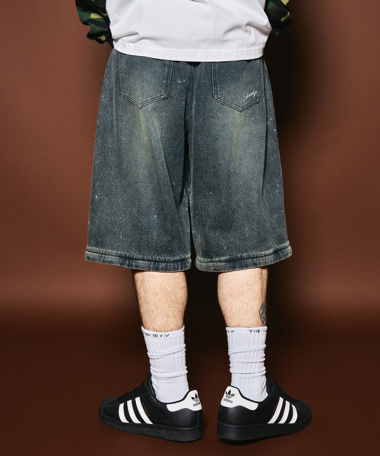 Painted 2way denim pants-thumbmail-35