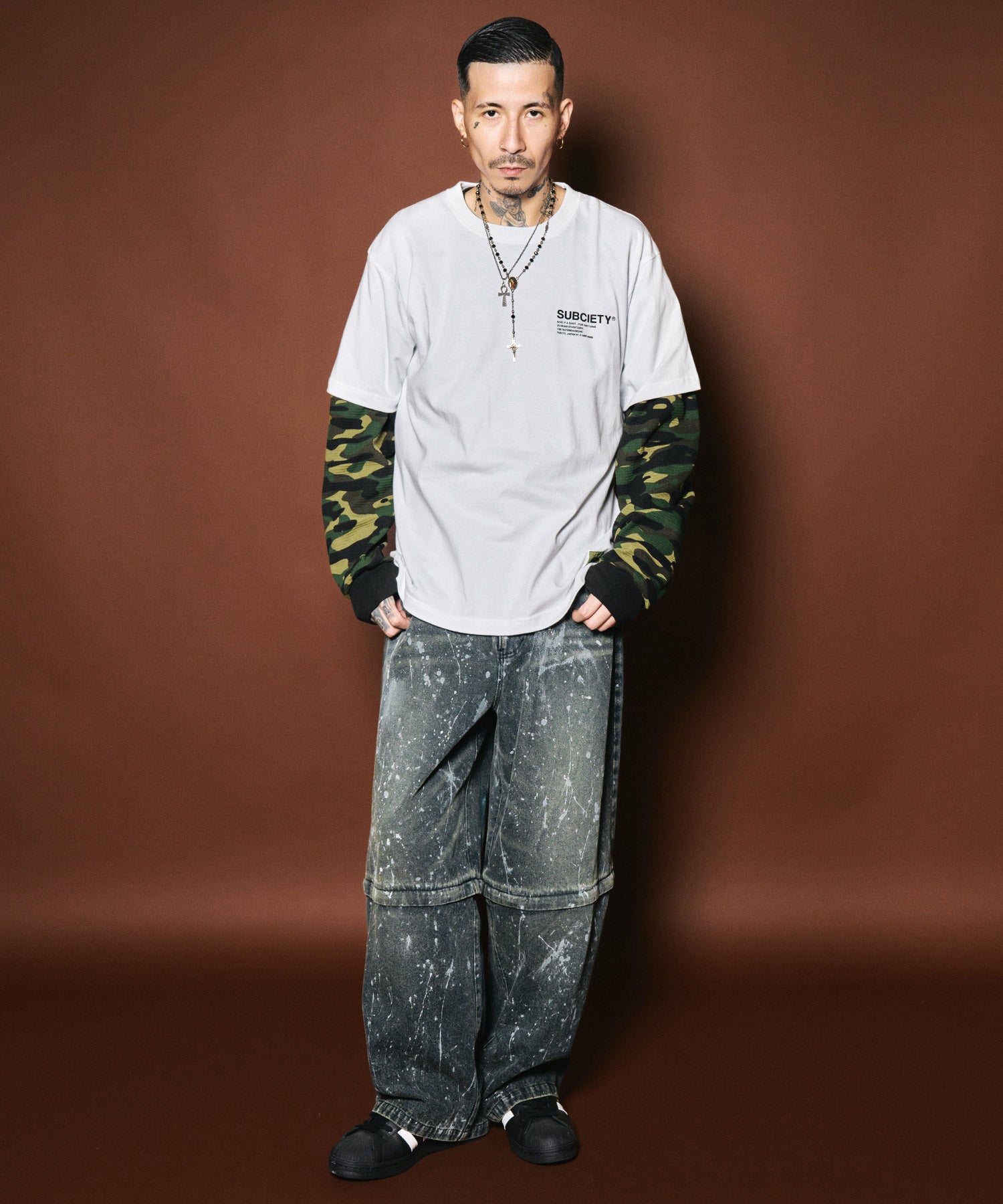 Painted 2way denim pants-thumbmail-32