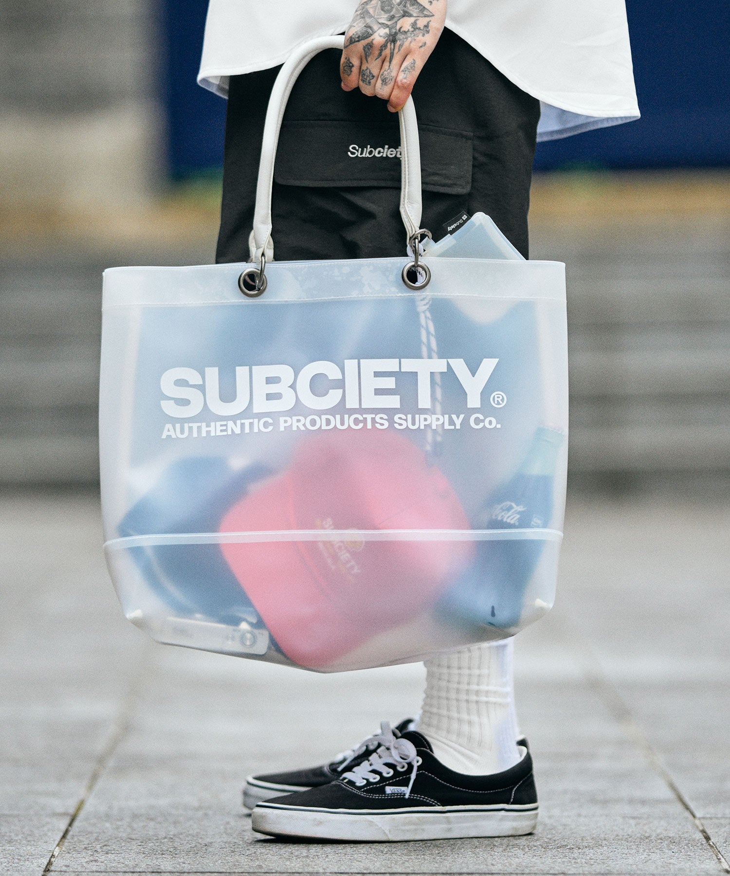 PVC tote bag