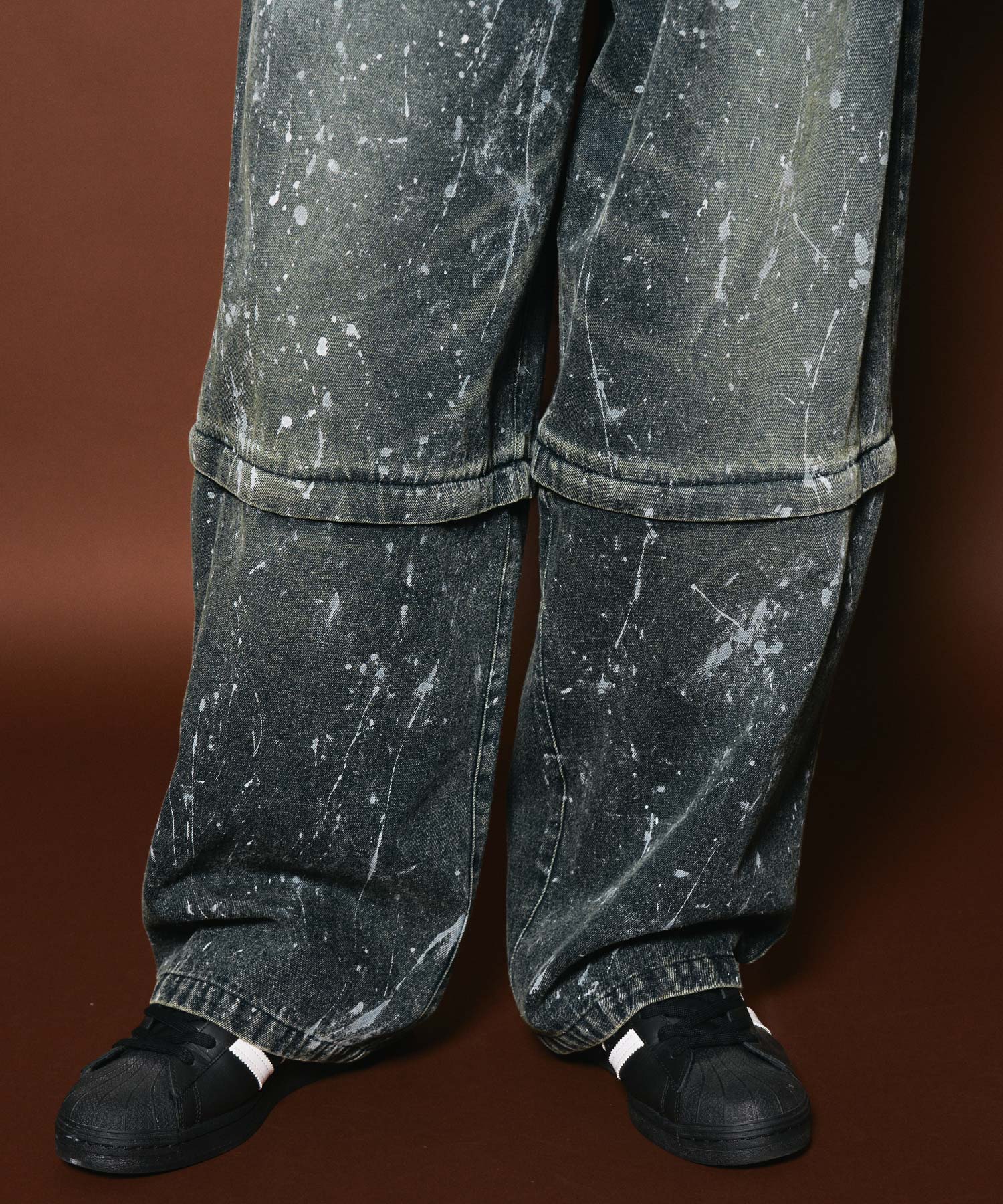 Painted 2way denim pants-thumbmail-31
