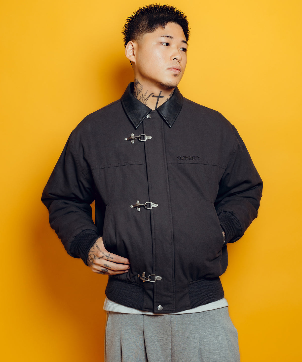 Fireman clasp blouson-thumbmail-14