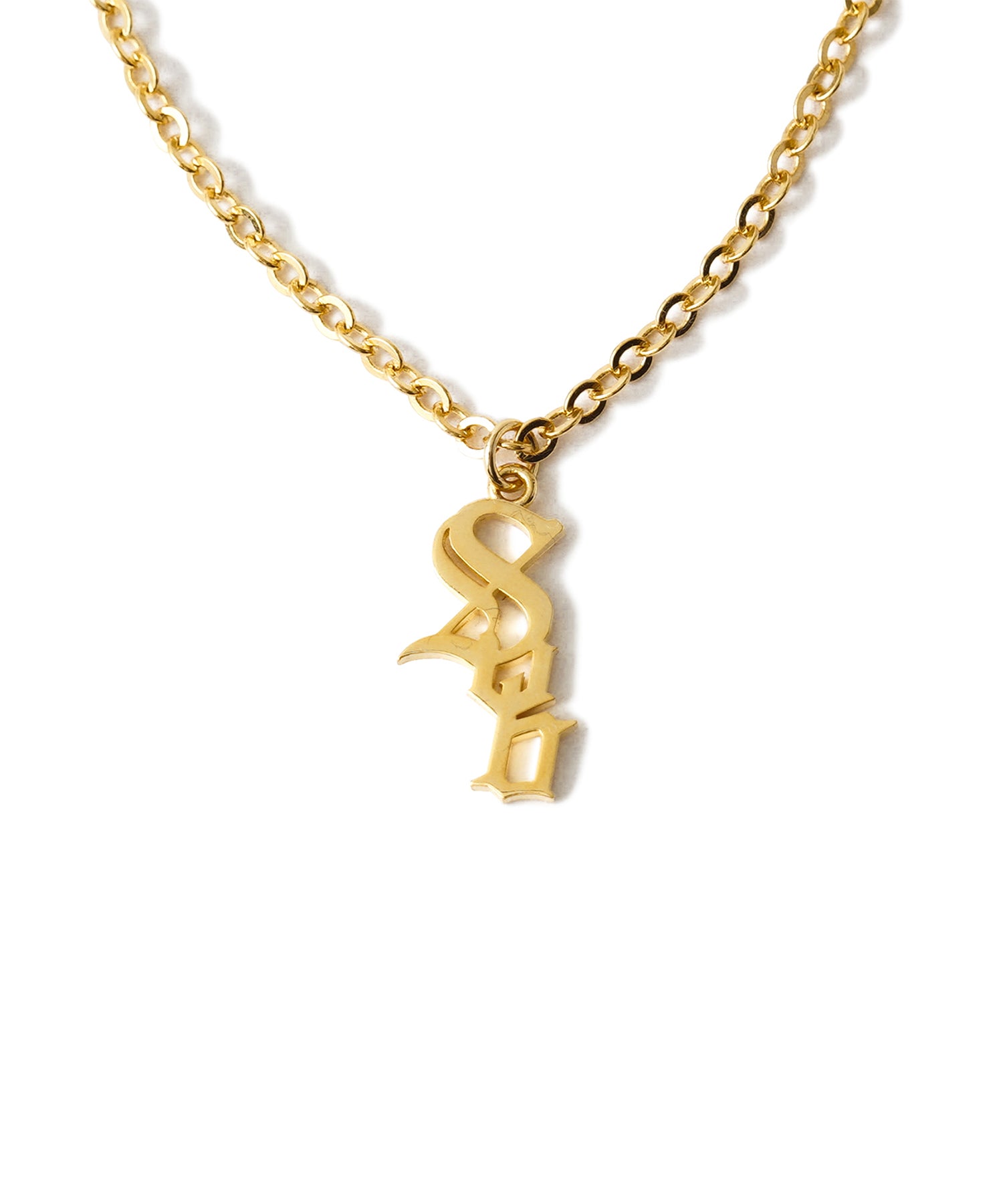 BRASS NECKLACE-CROWD-