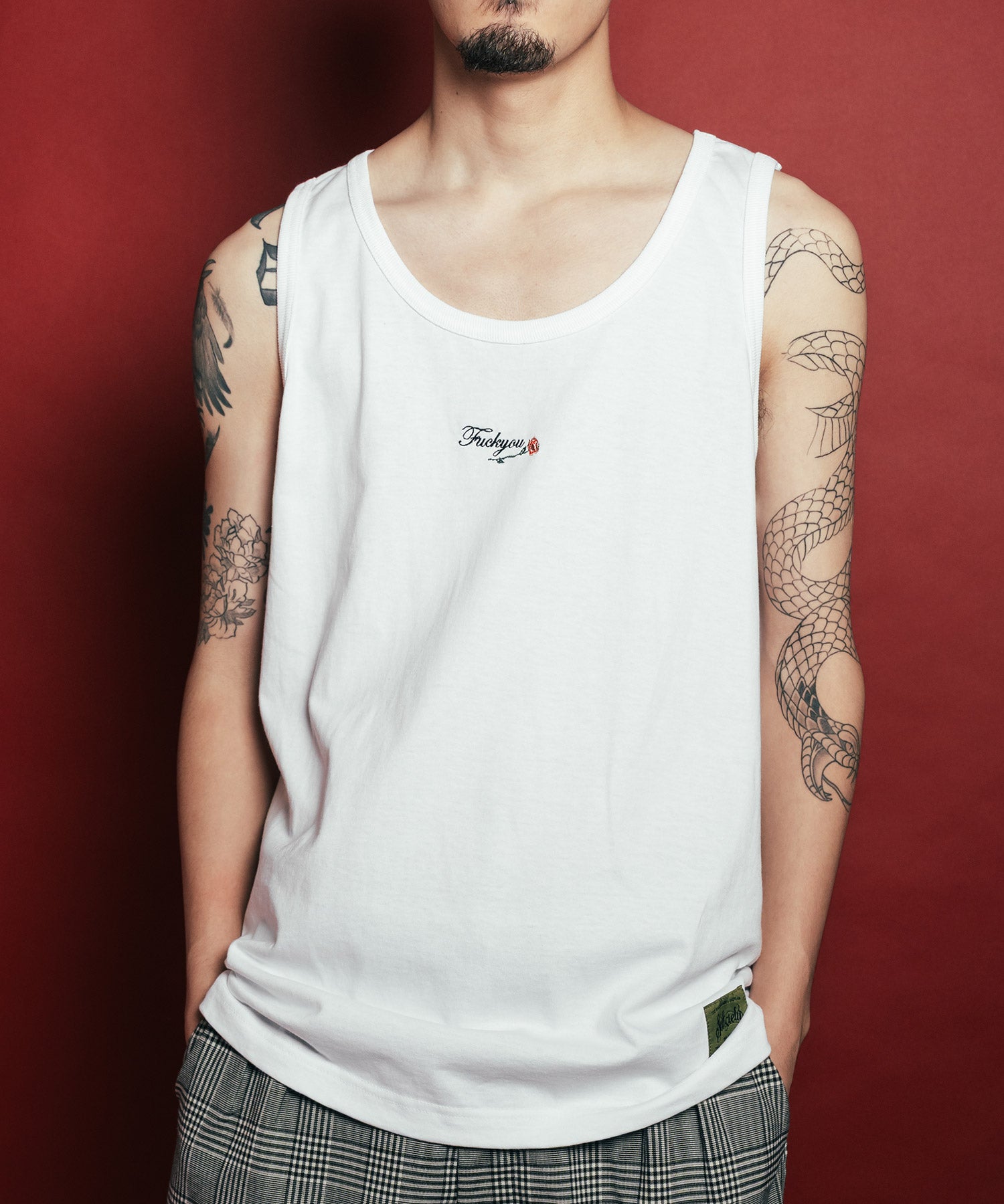 Rose tank top