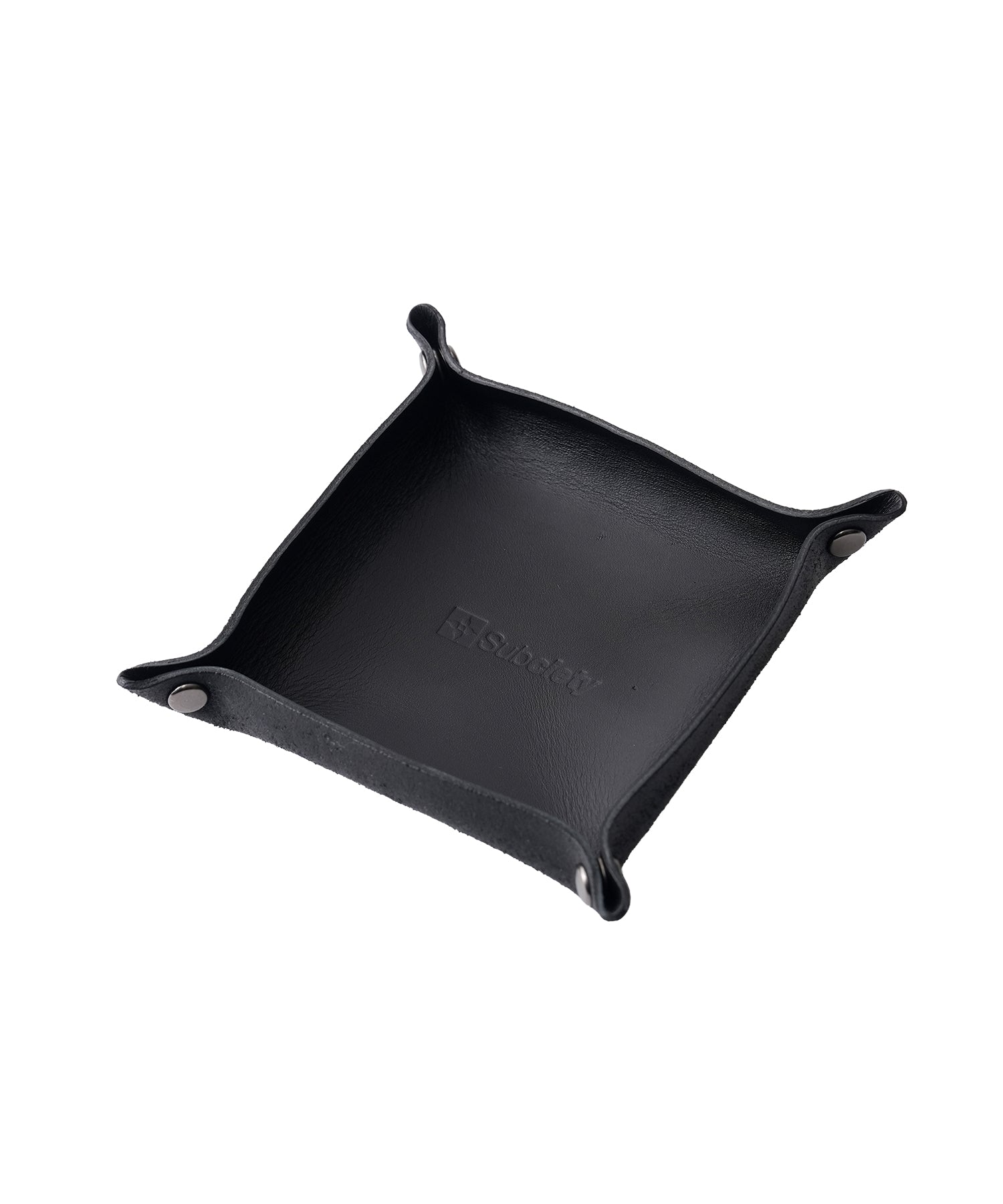 Leather tray