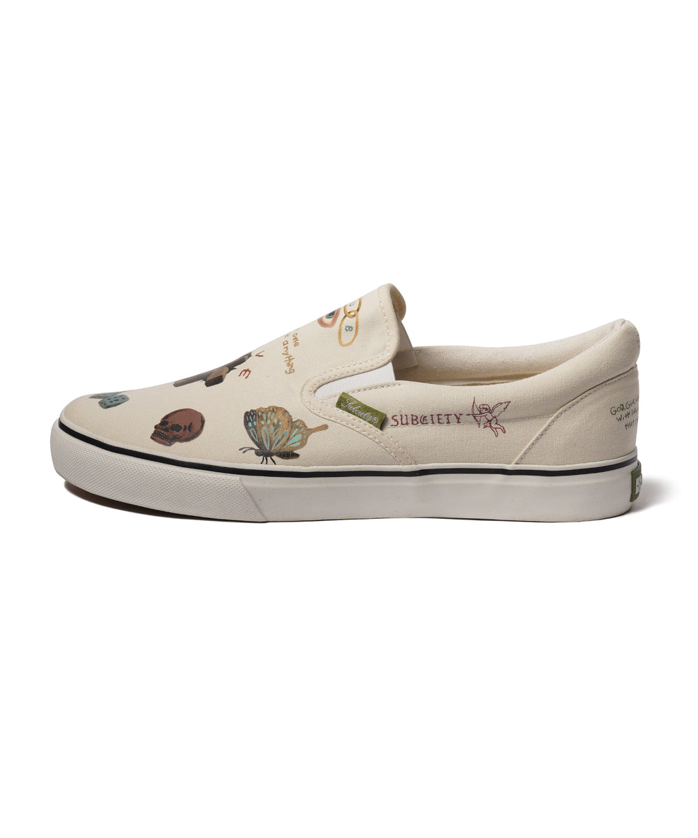 Memorial slip-on