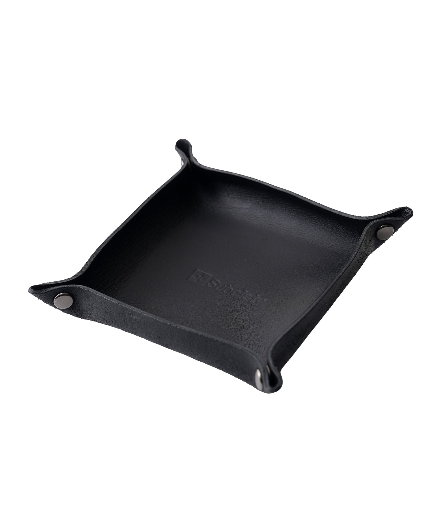 Leather tray