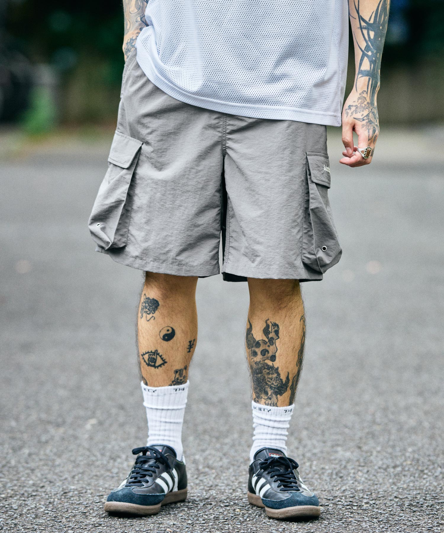 Nylon tech shorts