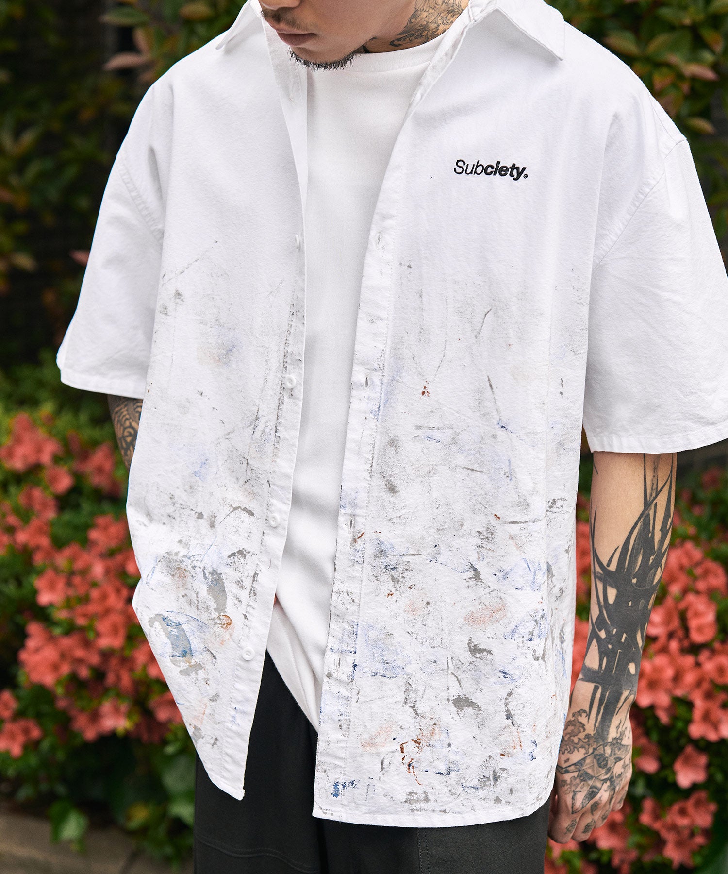 Splatter shirt