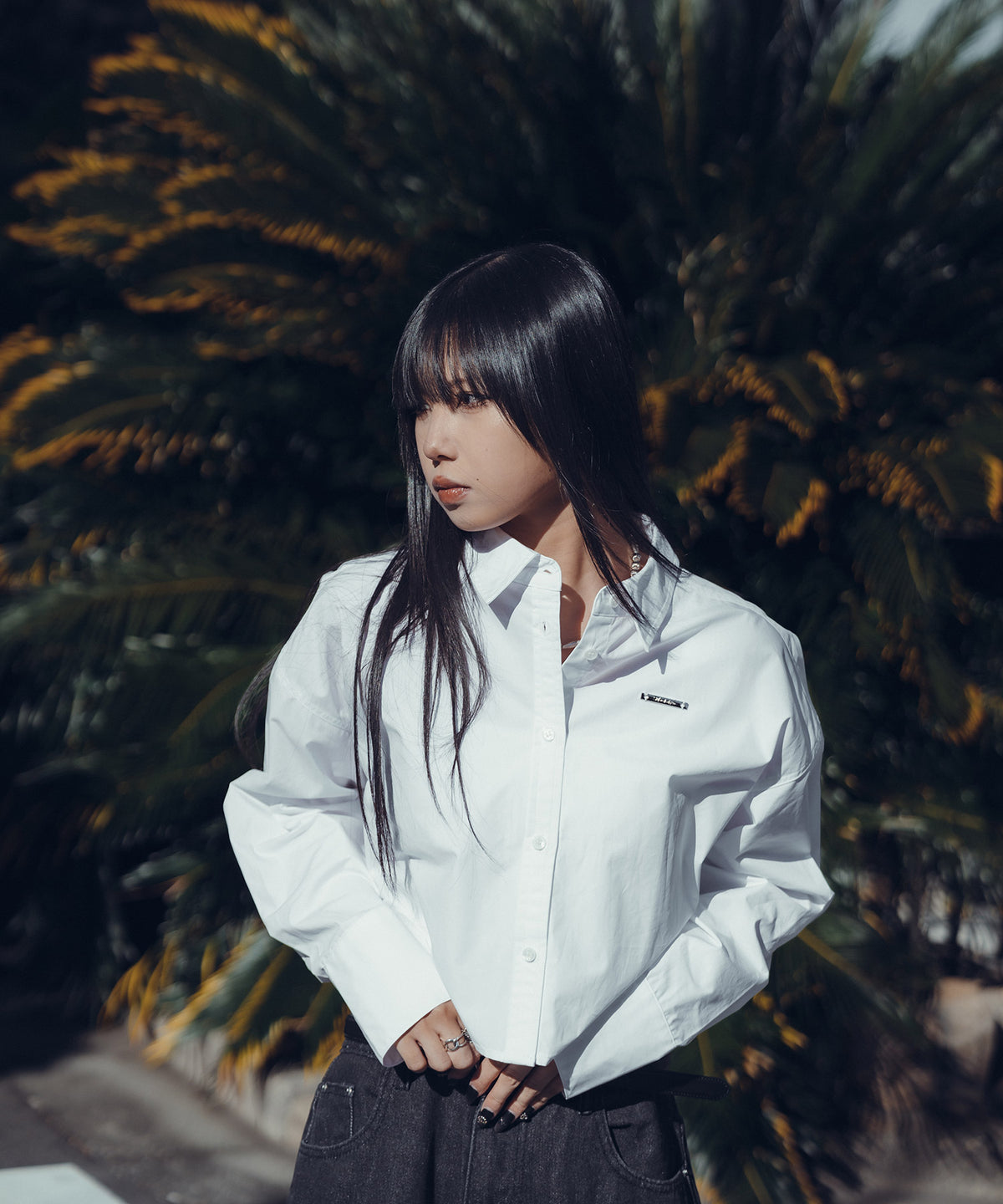 Cropped shirt【WOMEN】-thumbmail-10