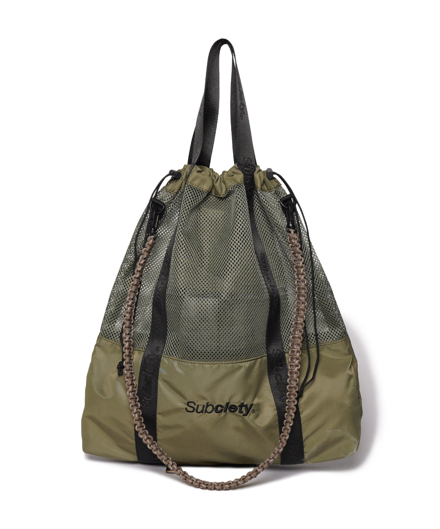 Mesh shoulder tote bag-thumbmail-3