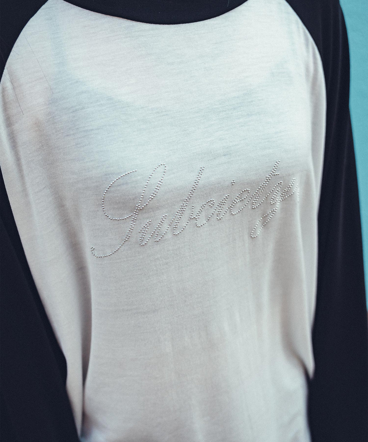 Sheer raglan tee【WOMEN】-thumbmail-4