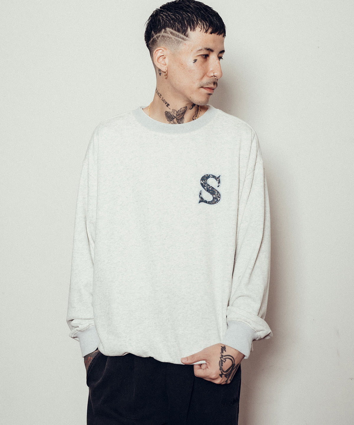 Paisley patched sweatshirt-thumbmail-7